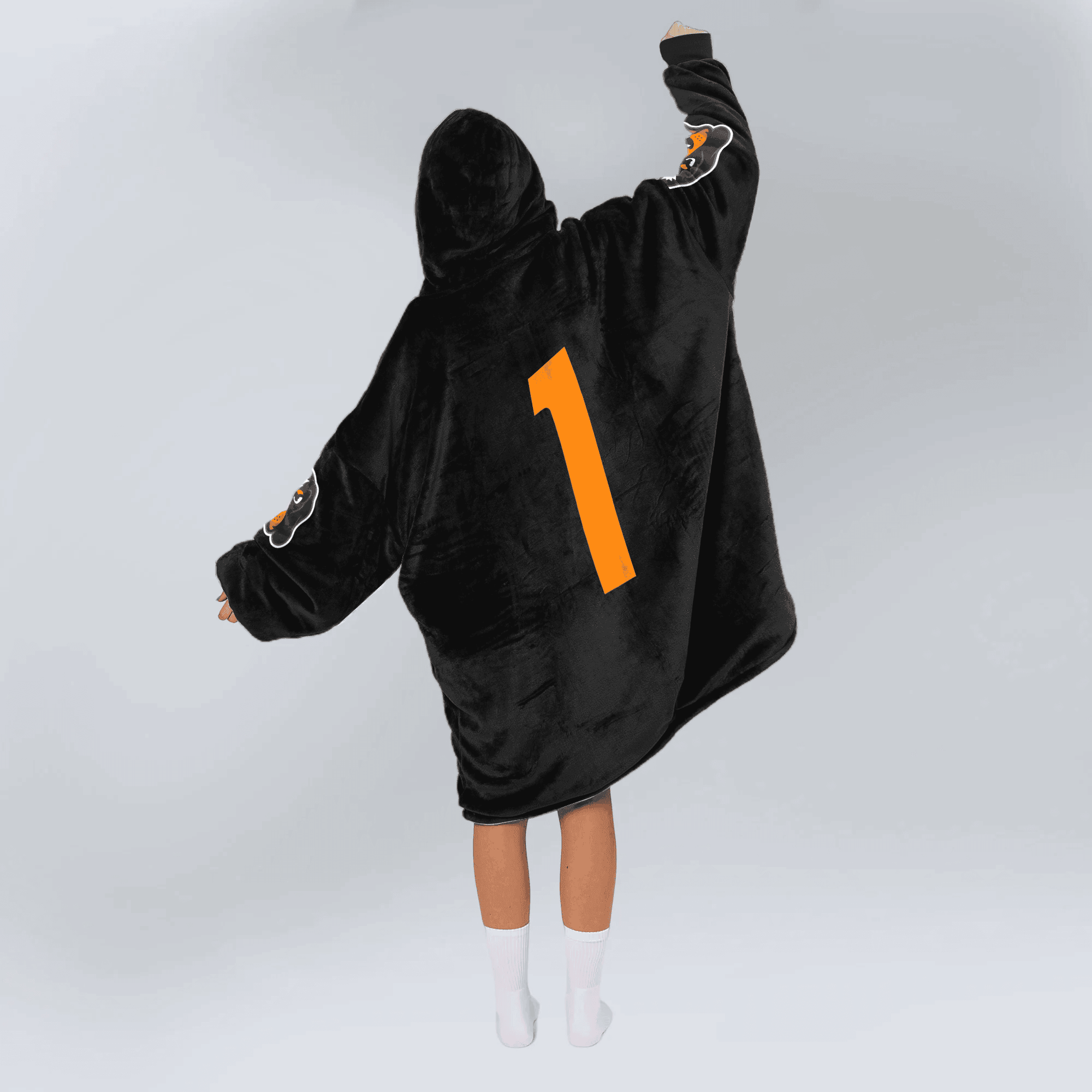 Adult 1 Tennessee Football Unisex Blanket Hoodie