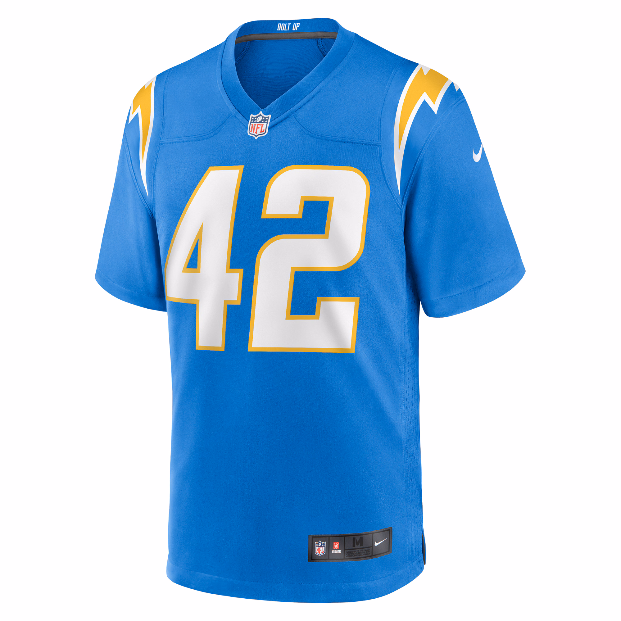 Elijah Dotson Los Angeles Chargers Team Game Jersey -  Powder Blue