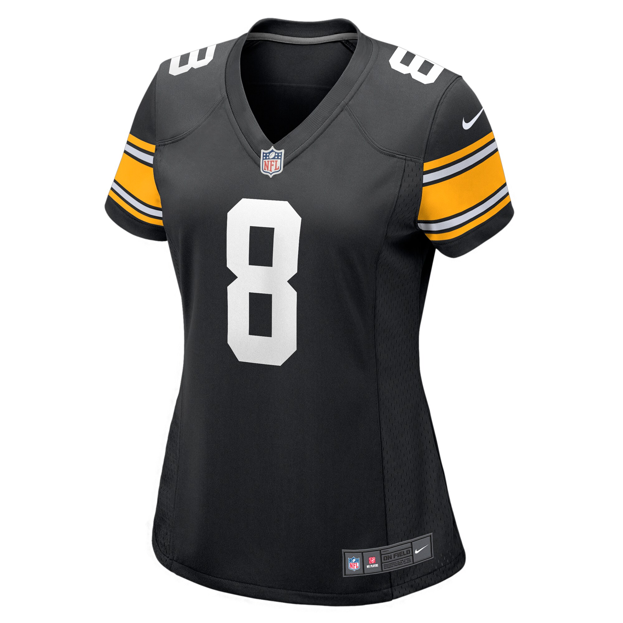 Kenny Pickett Pittsburgh Steelers  Women's Alternate Game Jersey - Black