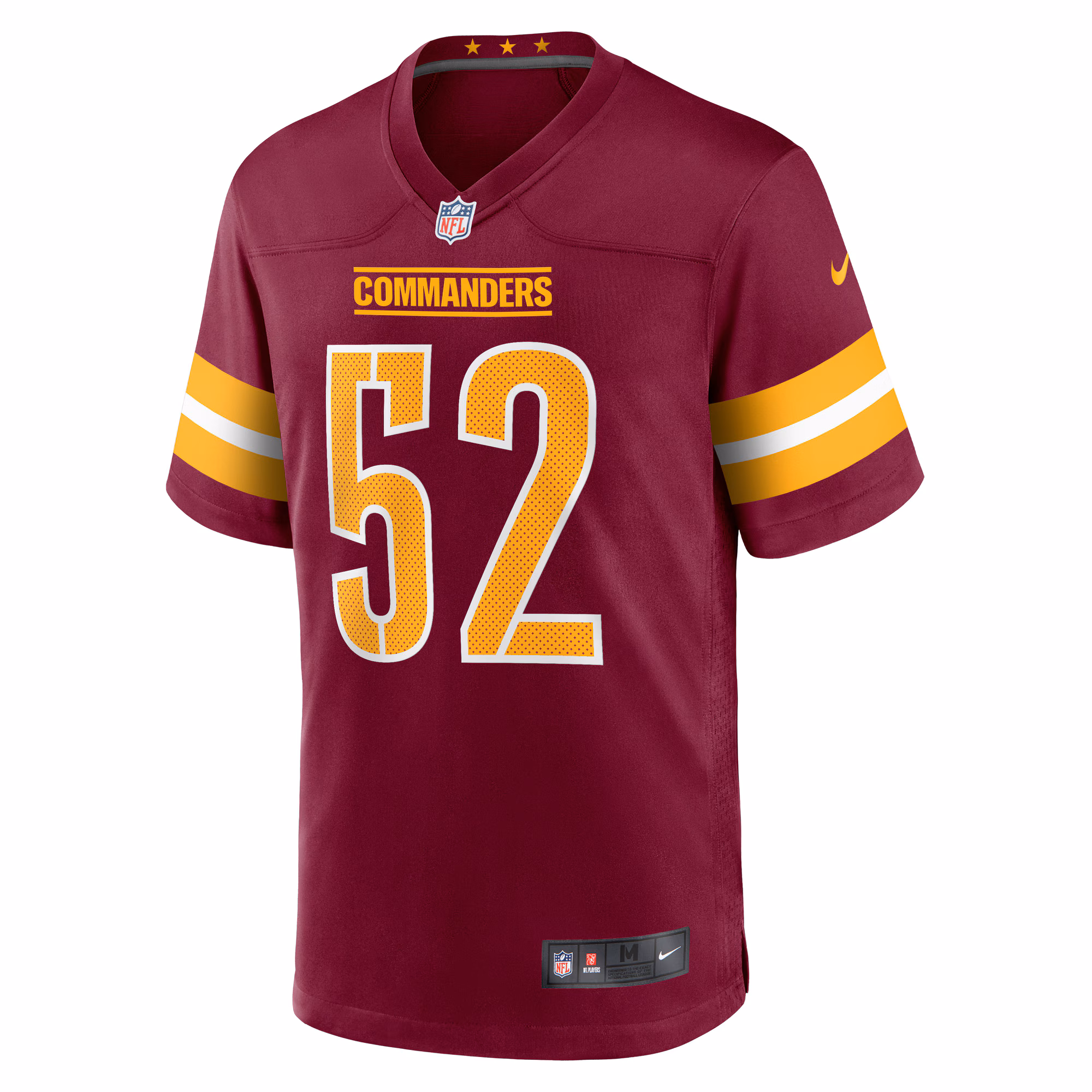 Jamin Davis Washington Commanders Player Game Jersey - Burgundy