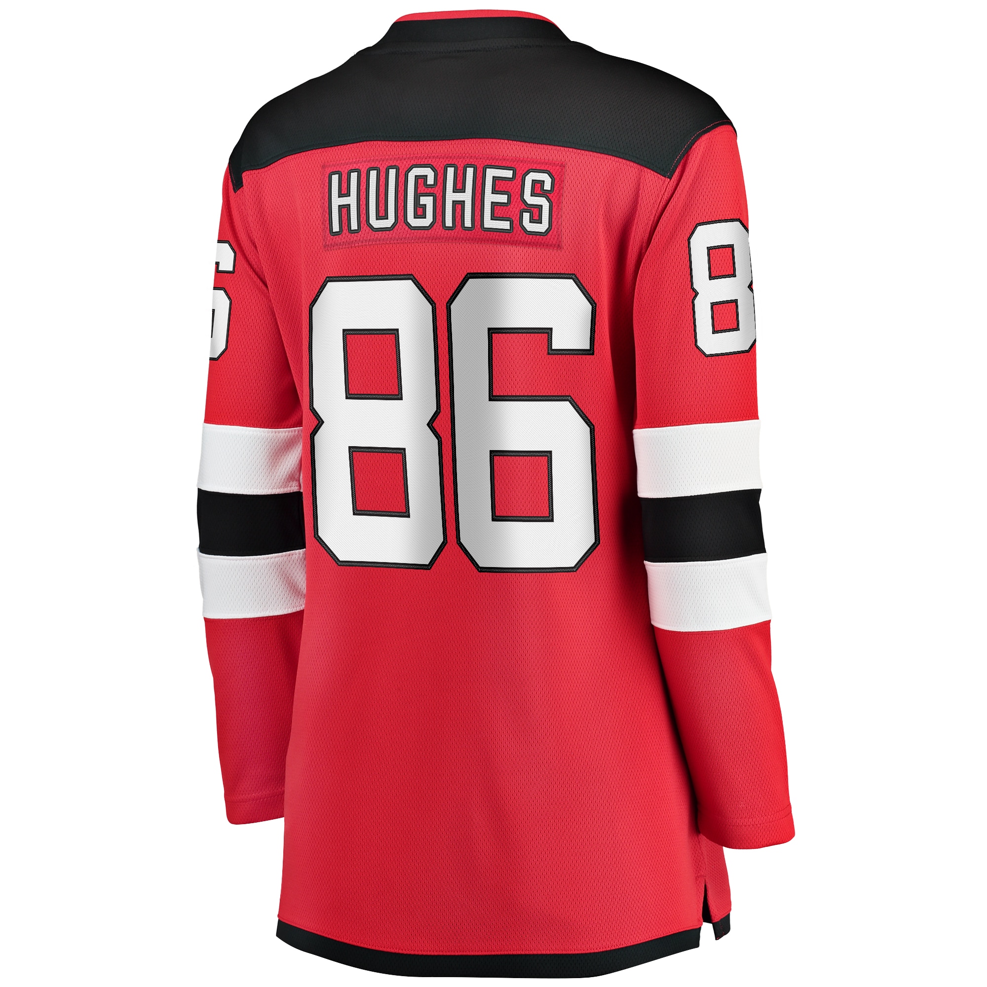 Jack Hughes New Jersey Devils Women's Home Breakaway Jersey - Red