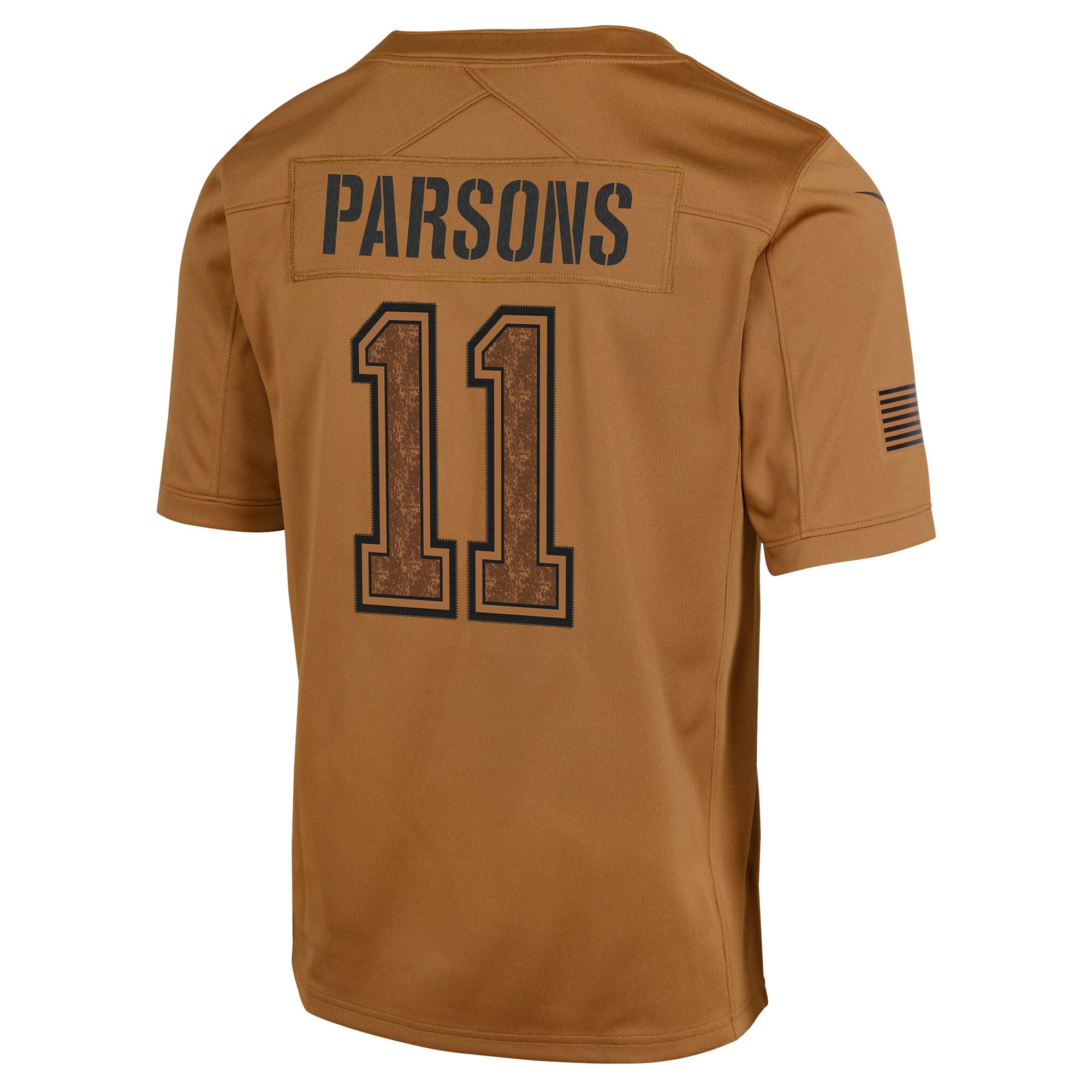 Micah Parsons Dallas Cowboys  Youth 2023 Salute To Service Limited Jersey - Brown