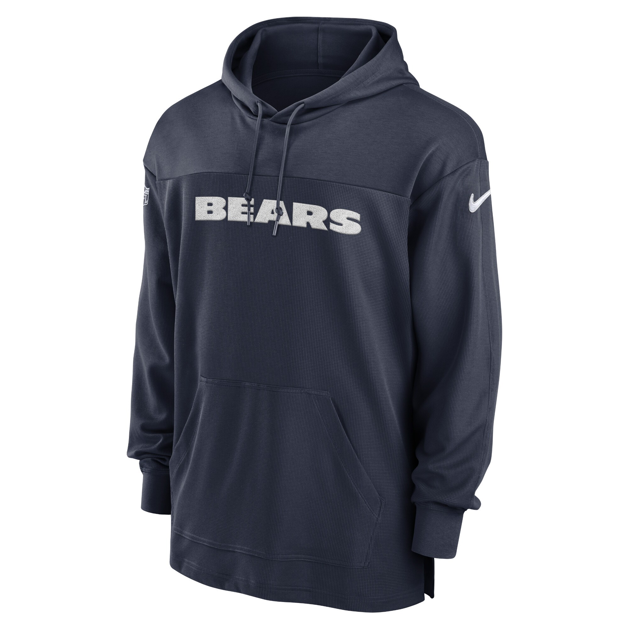 Chicago Bears  2023 Sideline Lightweight Performance Hooded Top - Navy