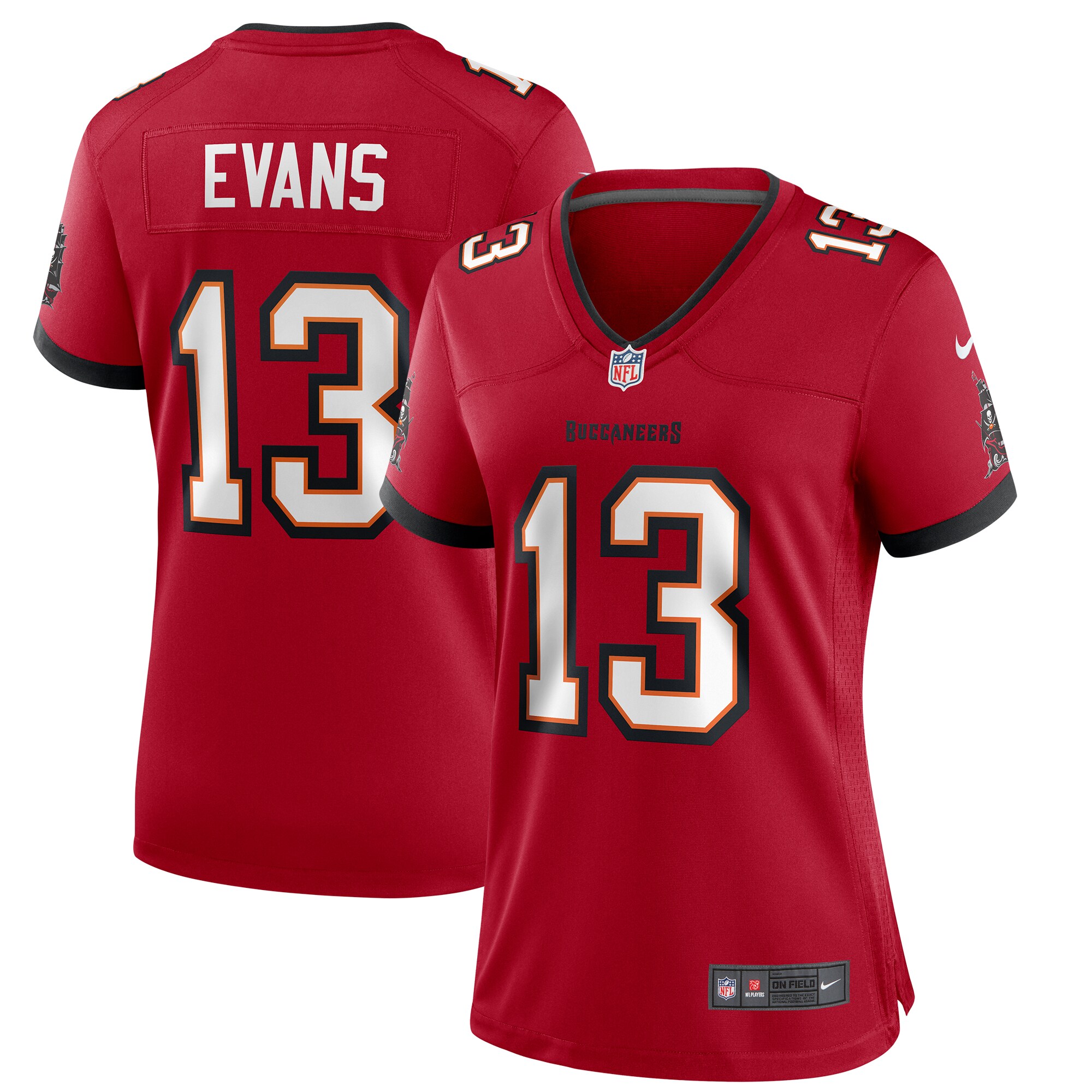 Mike Evans Tampa Bay Buccaneers  Women's Game Player Jersey - Red