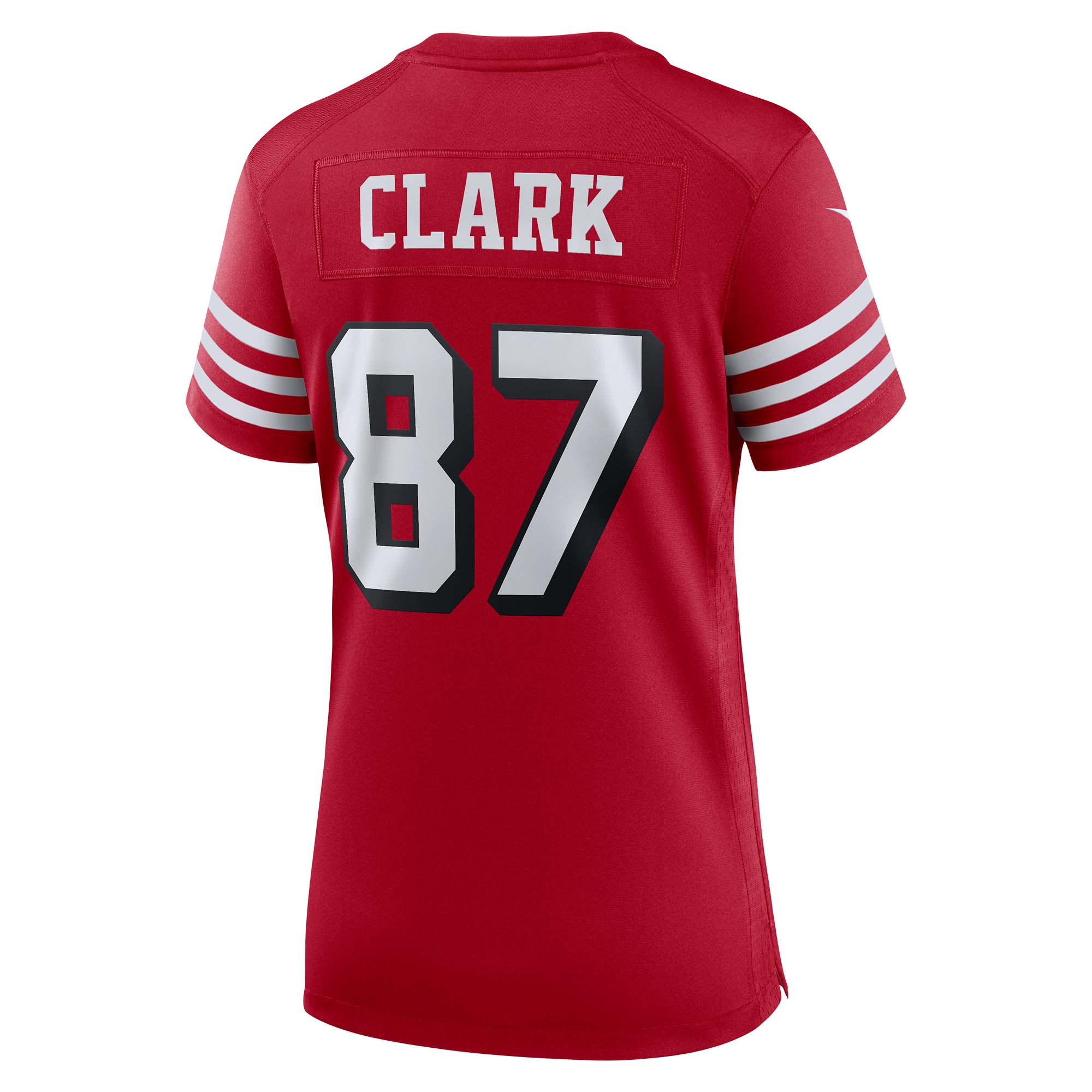 Dwight Clark San Francisco 49ers  Women's Alternate Game Jersey - Scarlet