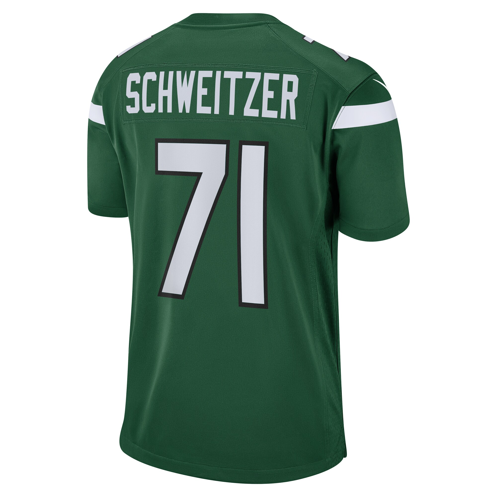 Wes Schweitzer New York Jets Game Jersey - Green