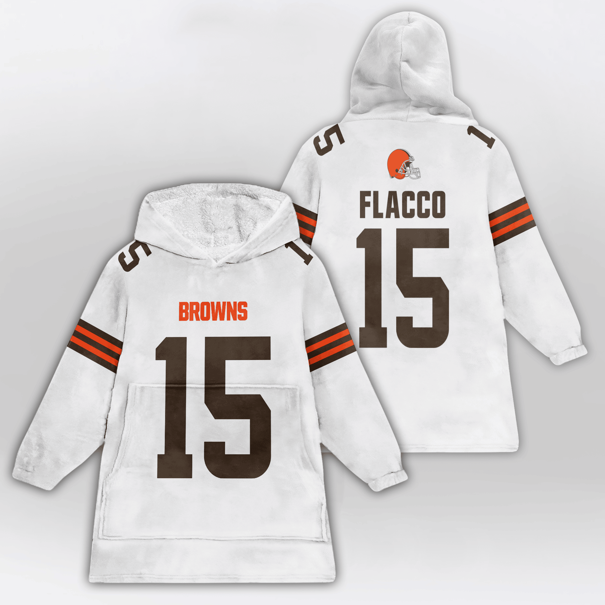 J.F 15 Cleveland Football Unisex Blanket Hoodie