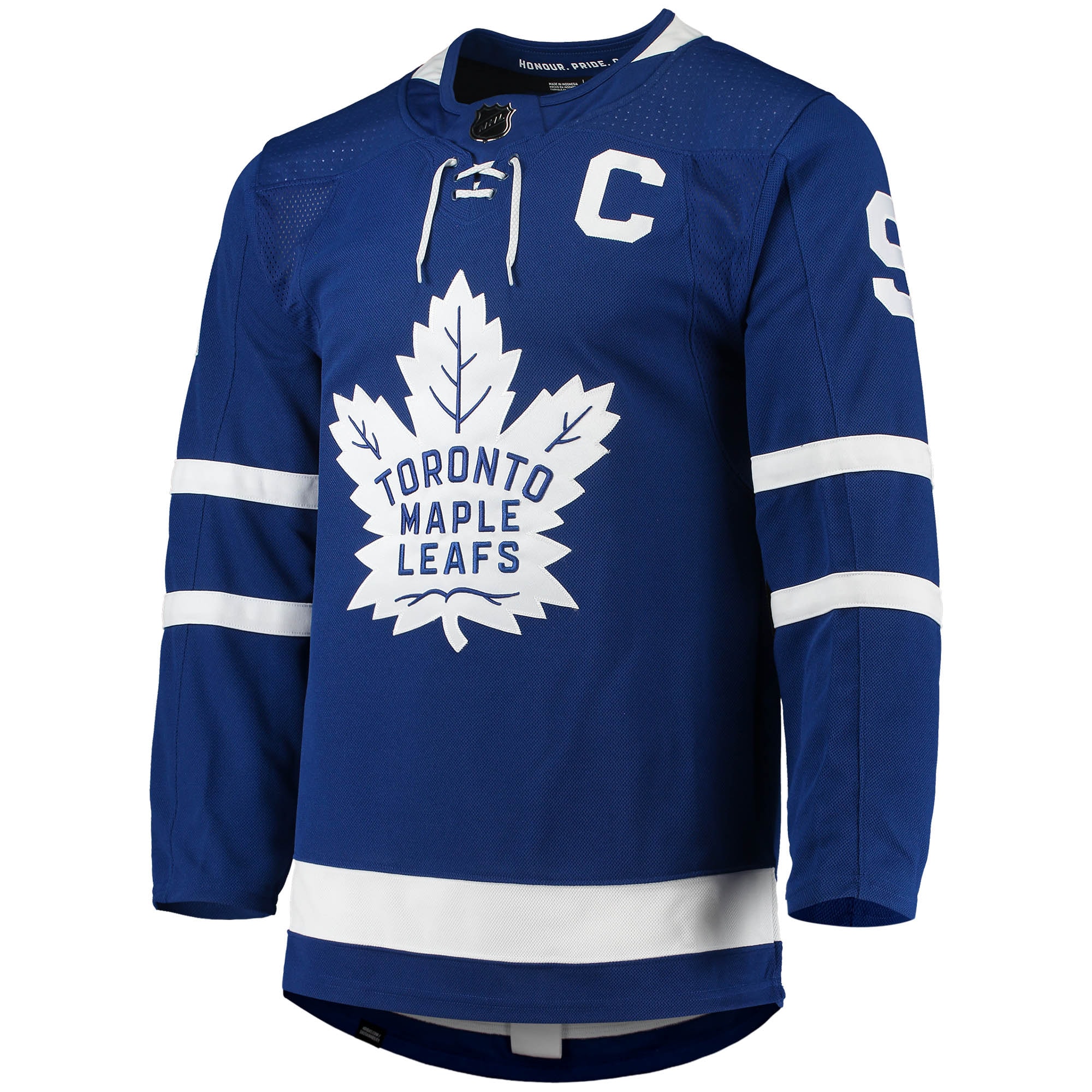 John Tavares Toronto Maple Leafs  Home Captain Patch Primegreen Authentic Pro Player Jersey - Blue
