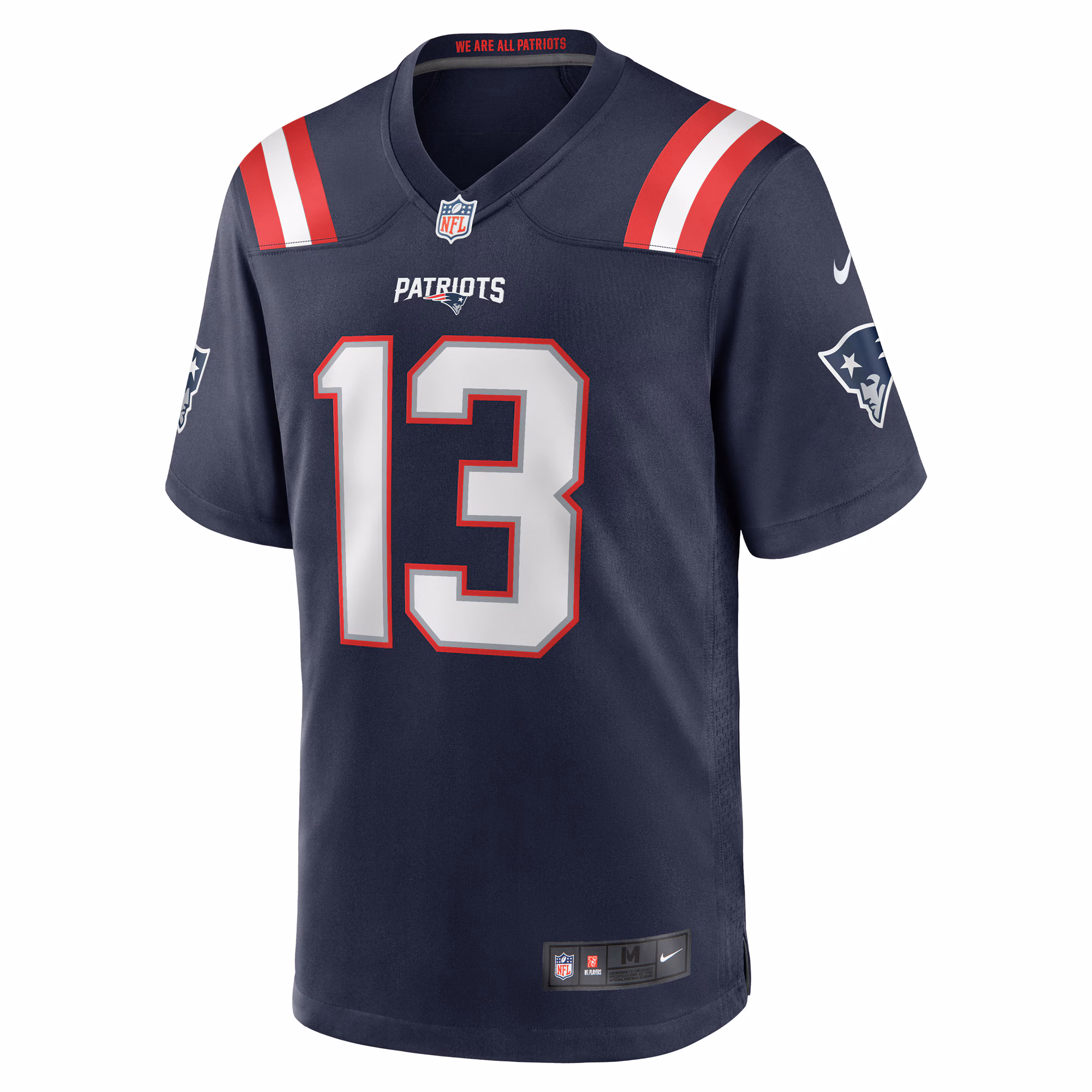 Quinn Nordin New England Patriots Game Player Jersey - Navy