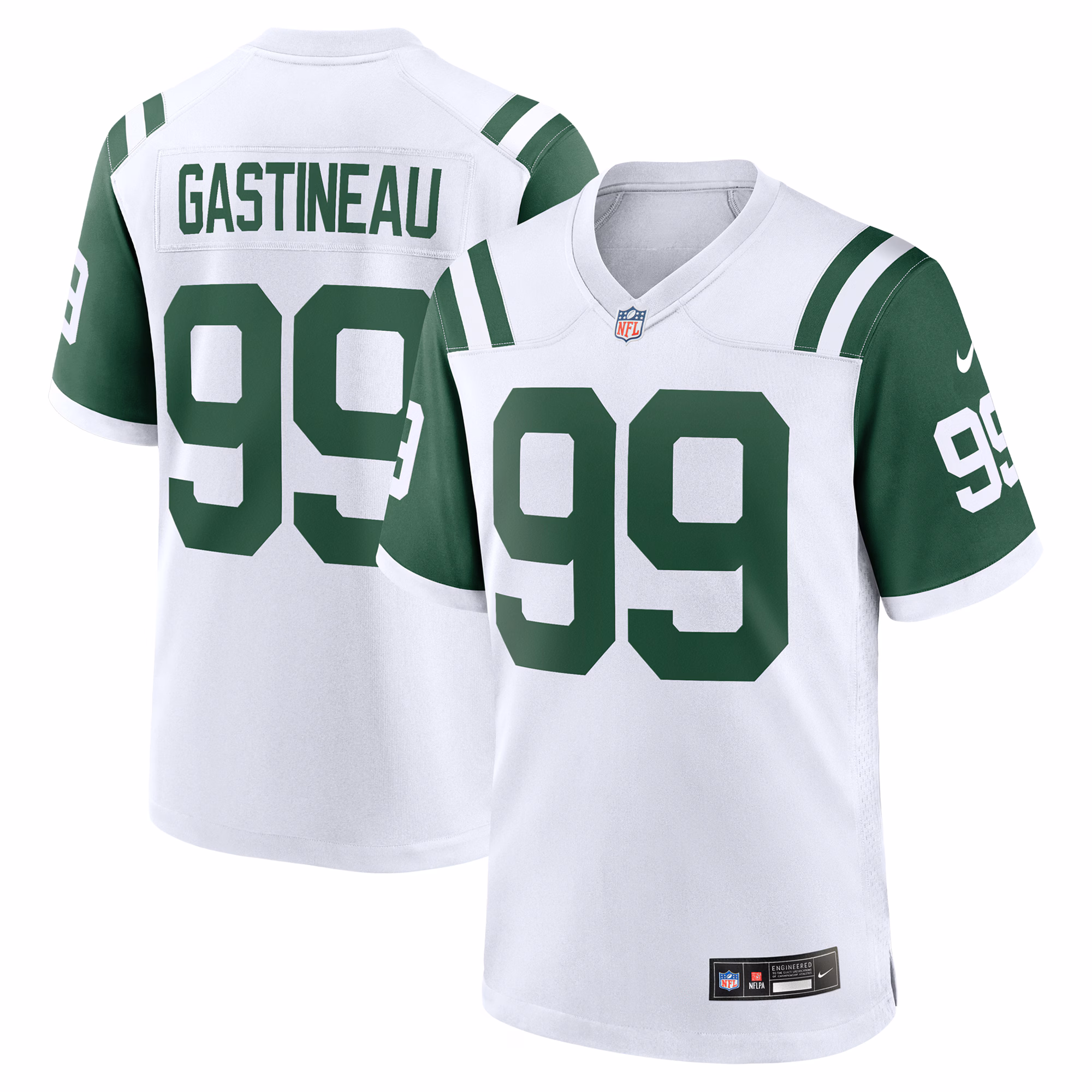 Mark Gastineau New York Jets Classic Alternate Retired Player Game Jersey - White