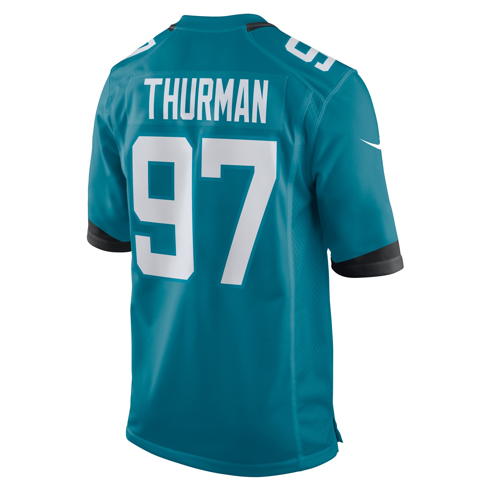 Nick Thurman Jacksonville Jaguars  Home Game Player Jersey - Teal