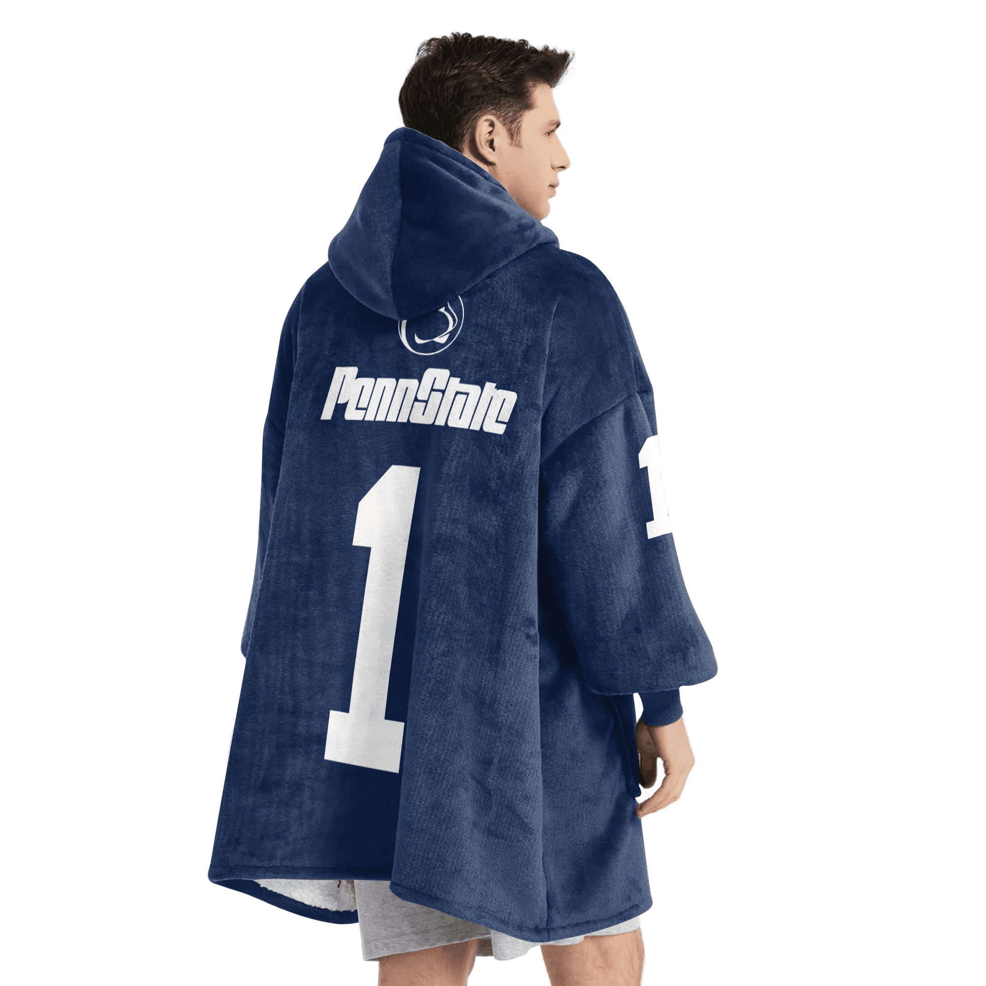 Adult 1 Penn State Football Unisex Blanket Hoodie