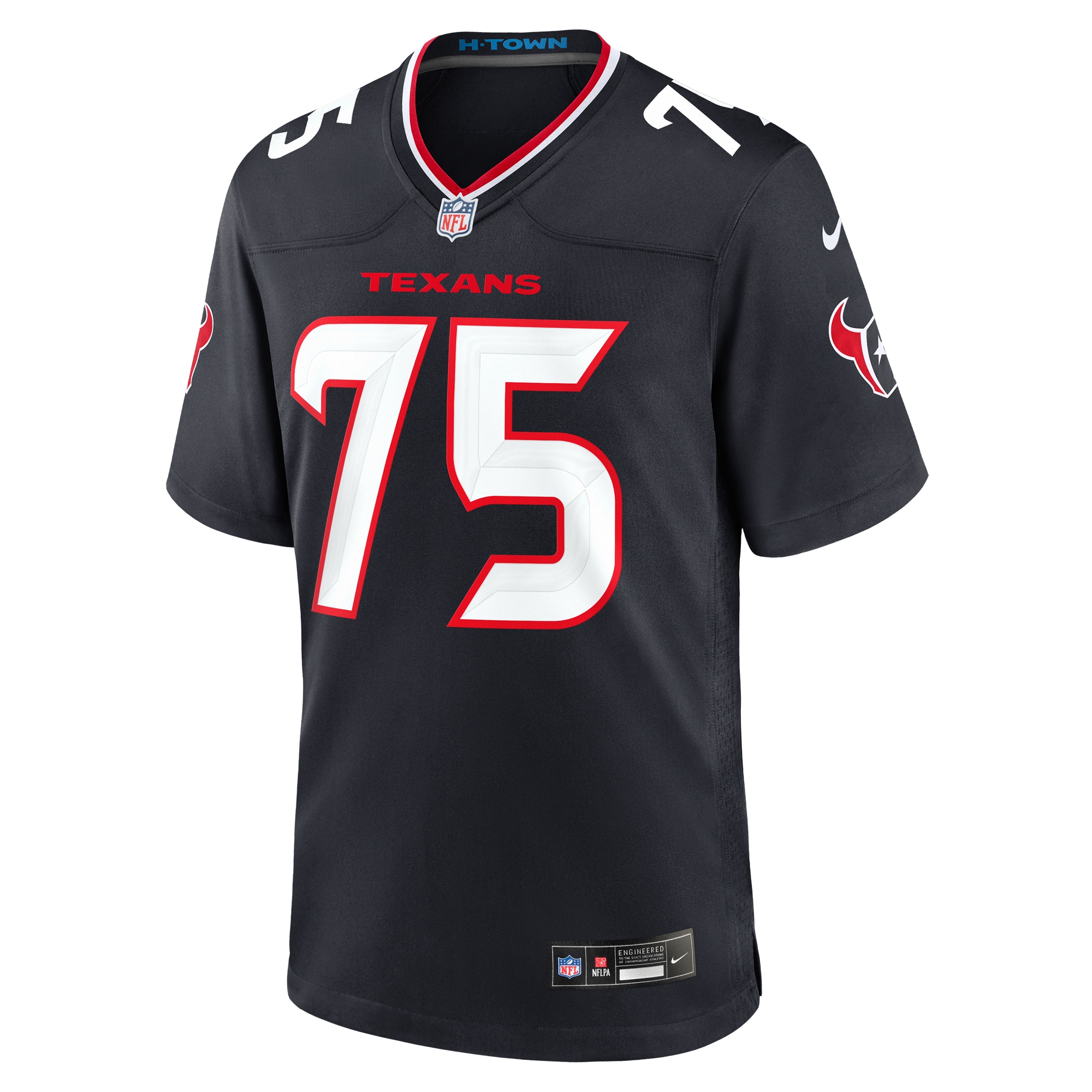 David Sharpe Houston Texans Team Game Jersey -  Navy