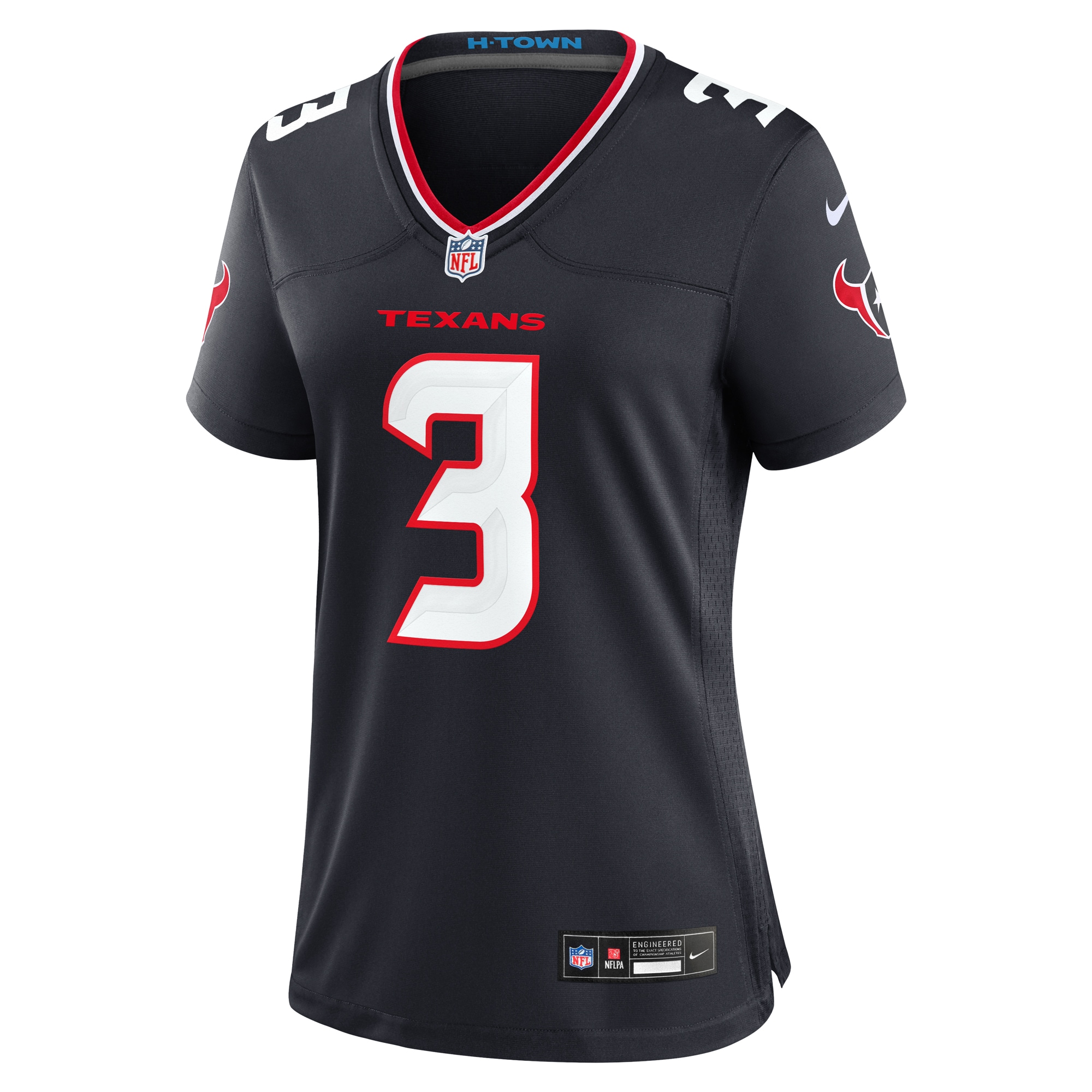 Tank Dell Houston Texans Women's Team Game Jersey -  Navy
