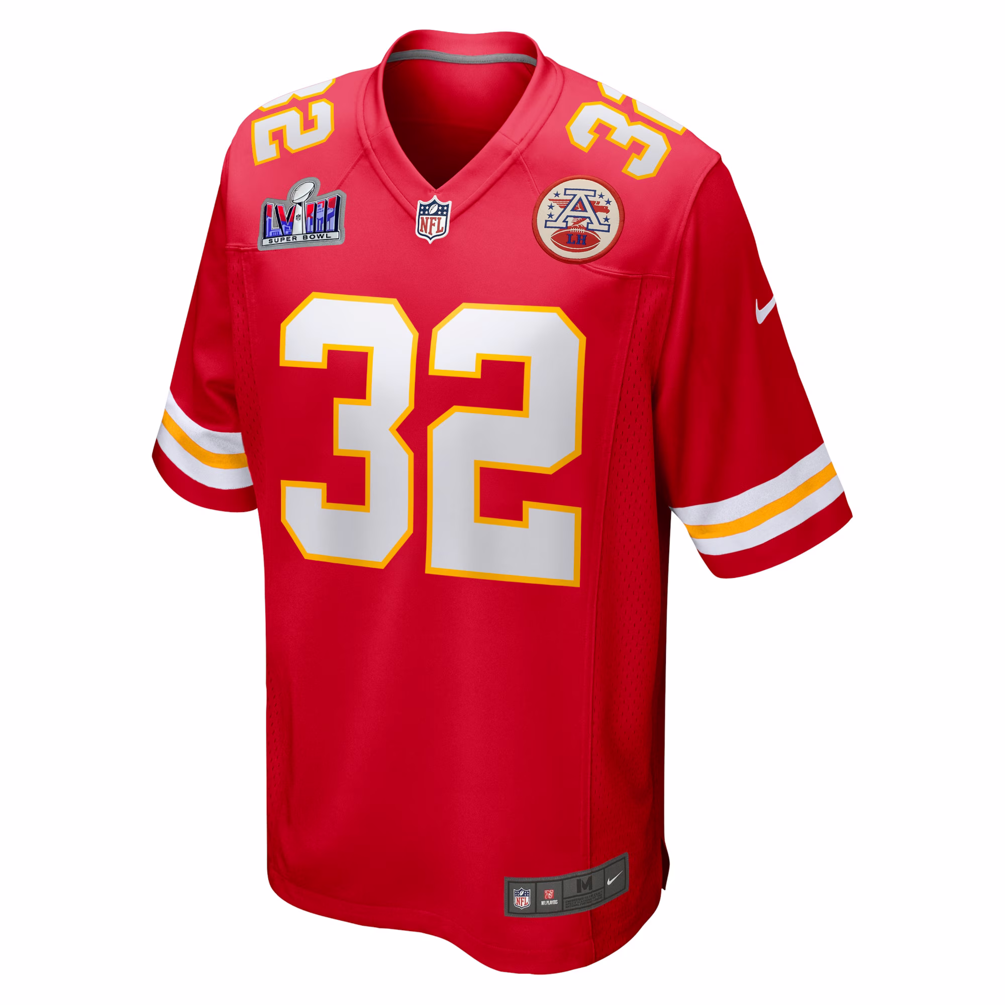 Nick Bolton Kansas City Chiefs  2023 Super Bowl LVIII Game Jersey - Red