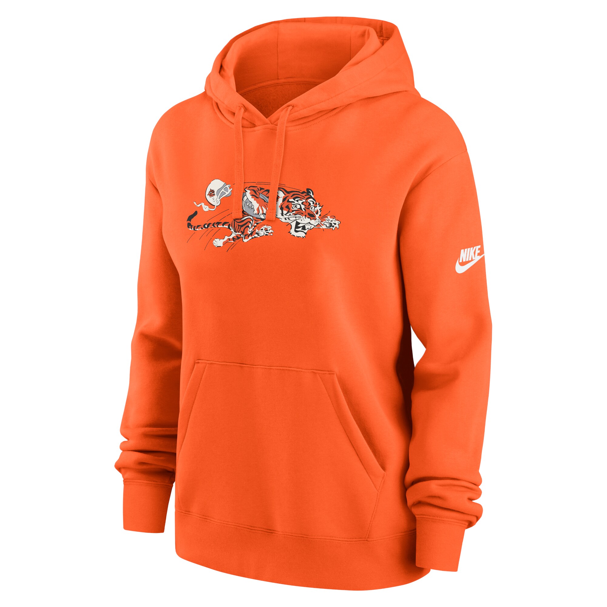 Cincinnati Bengals Women's Club Fleece Pullover Hoodie - Black