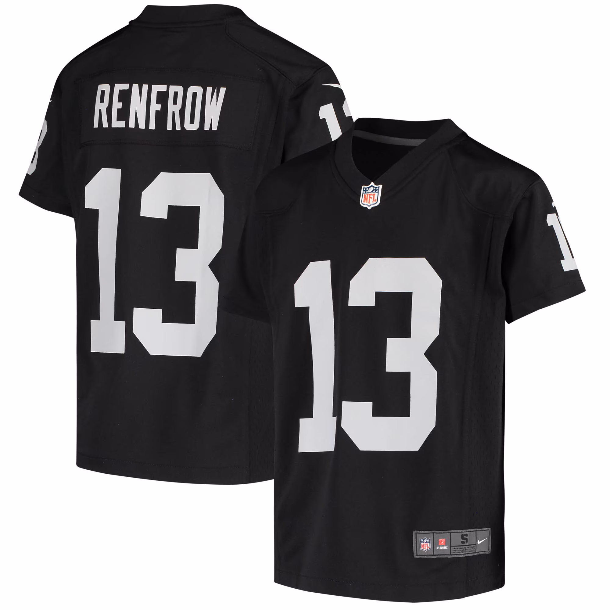 Hunter Renfrow Las Vegas Raiders Youth Game Jersey - Black