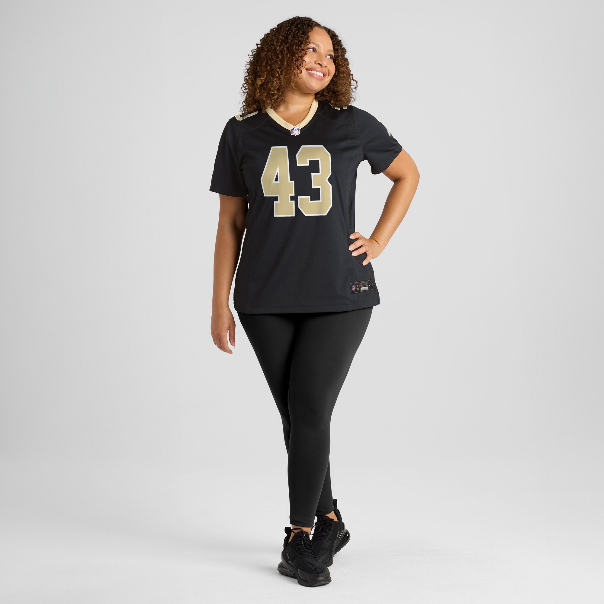 Ryan Connelly New Orleans Saints Women's Team Game Jersey -  Black