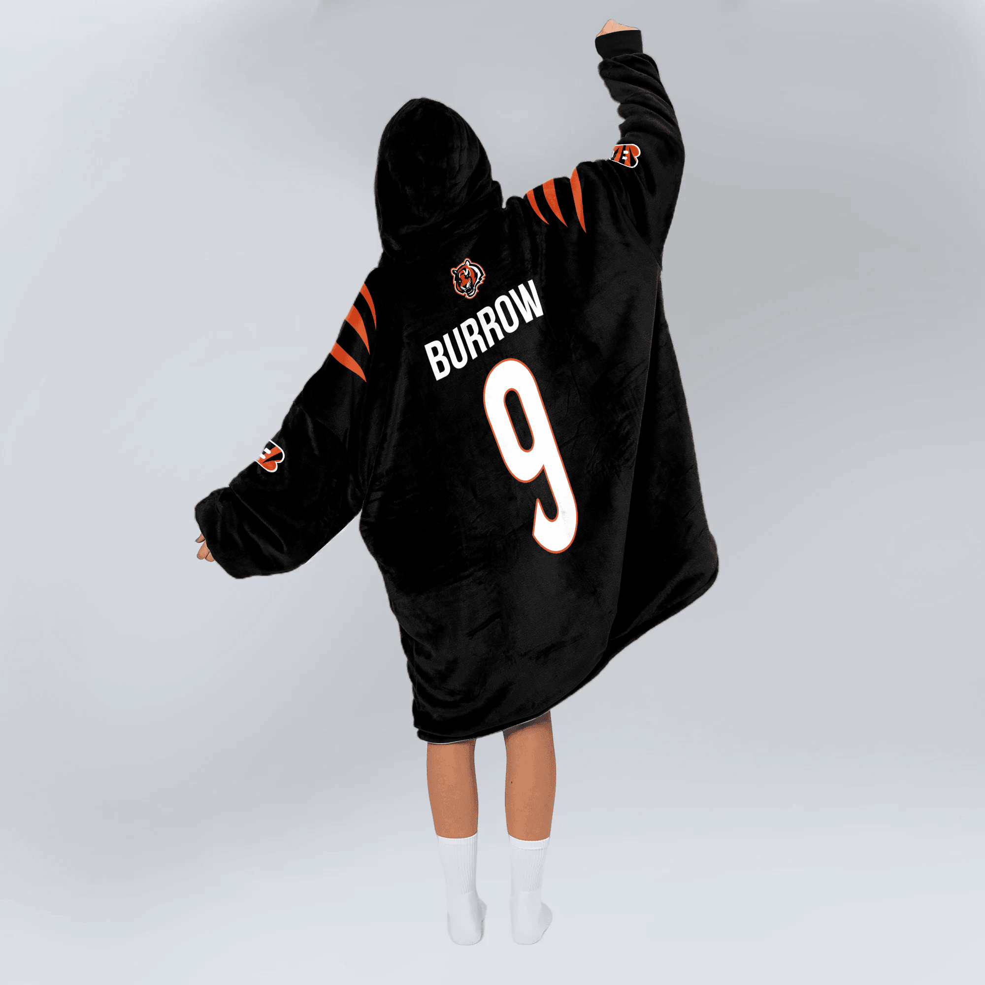 Adult Believe 9 Cincinnati Football Unisex Blanket Hoodie