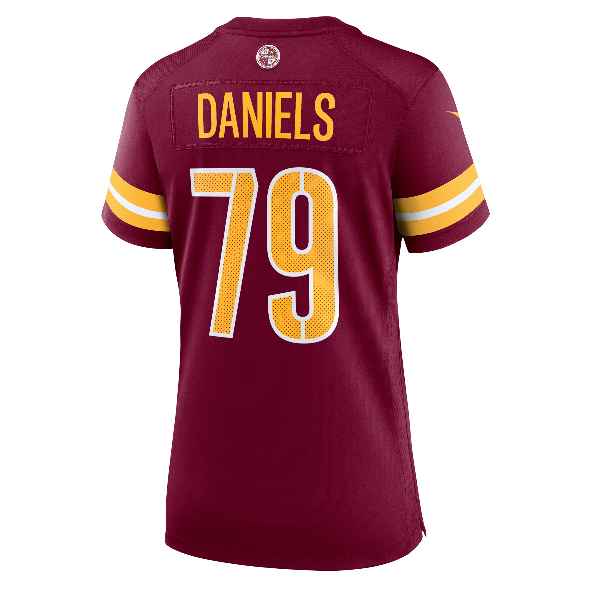 Braeden Daniels Washington Commanders  Women's Team Game Jersey - Burgundy