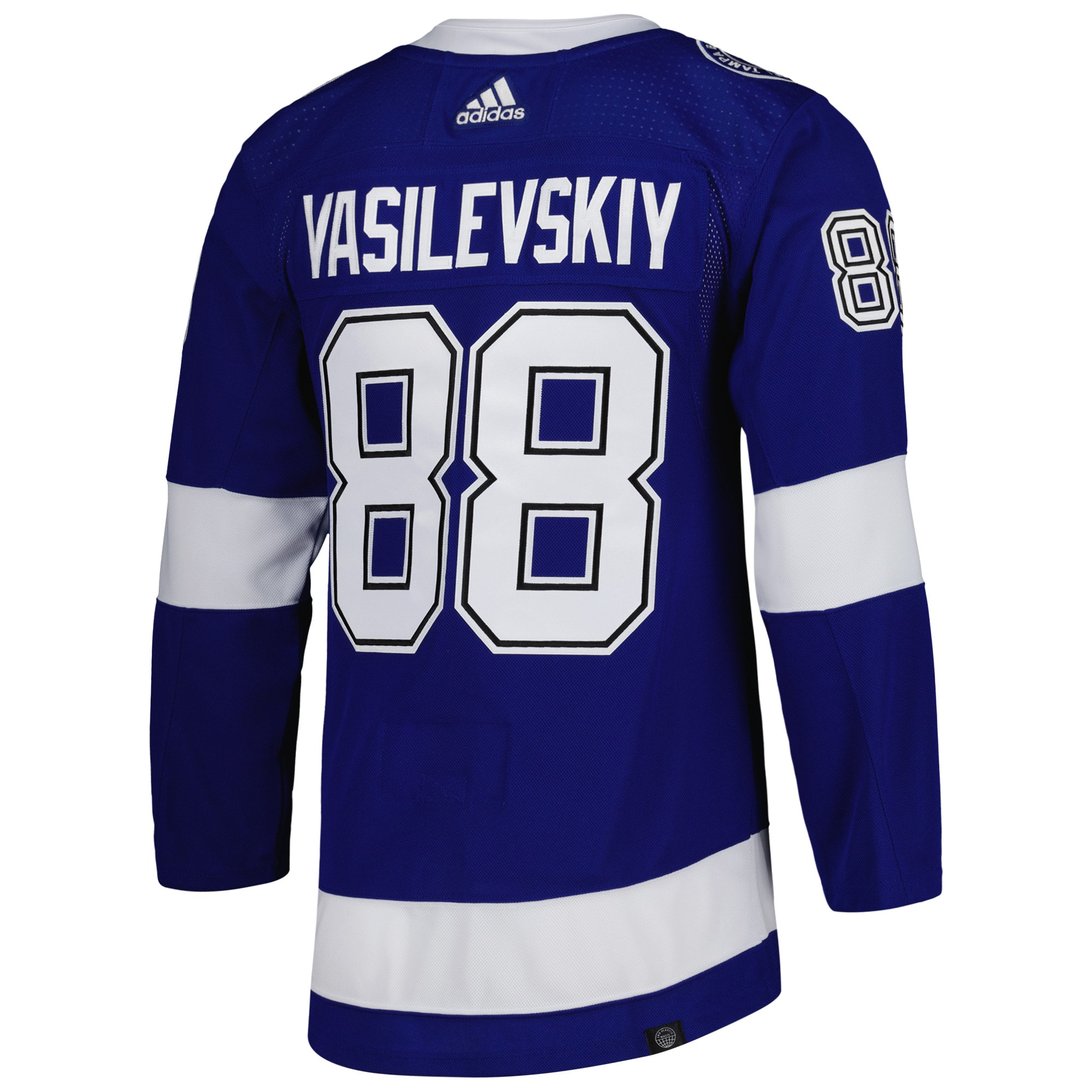 Andrei Vasilevskiy Tampa Bay Lightning  Home Primegreen Authentic Pro Player Jersey - Blue