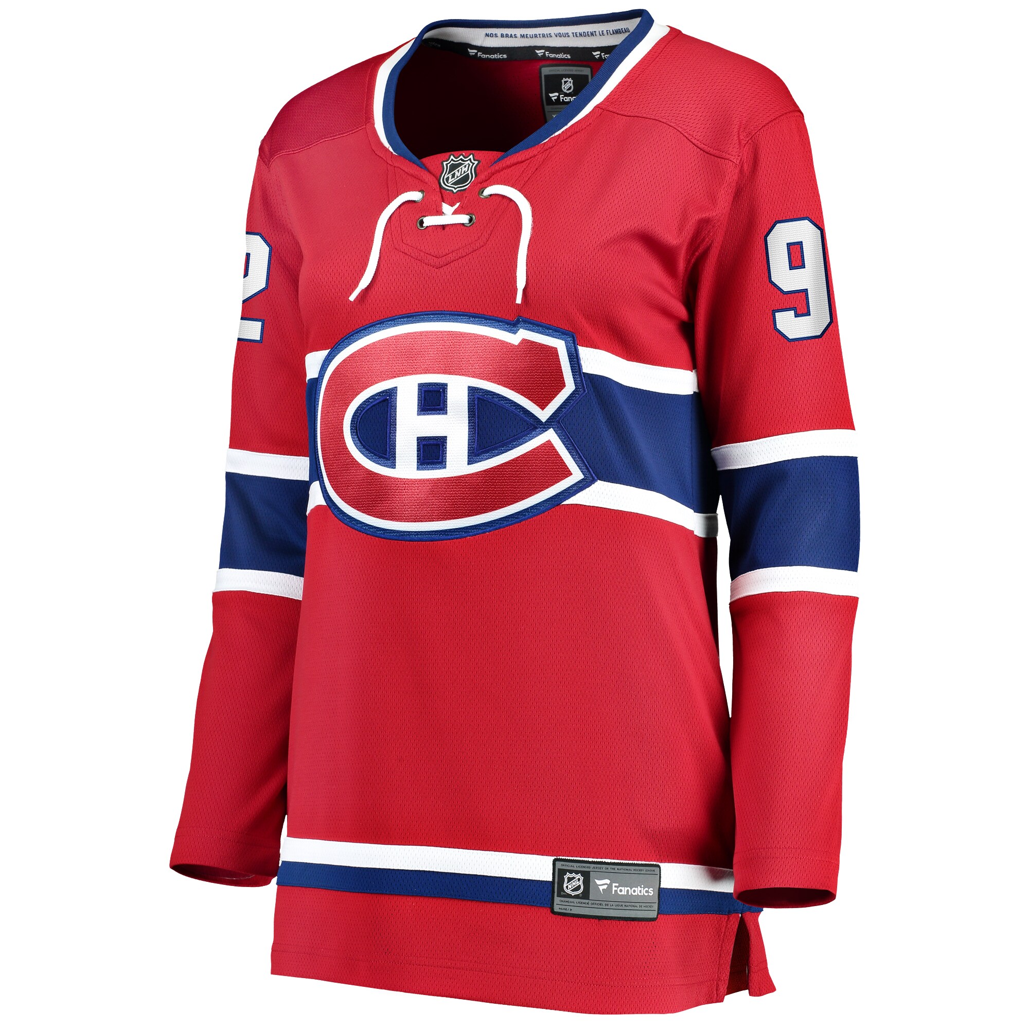 Jonathan Drouin Montreal Canadiens Women's Home Breakaway Player Jersey - Red
