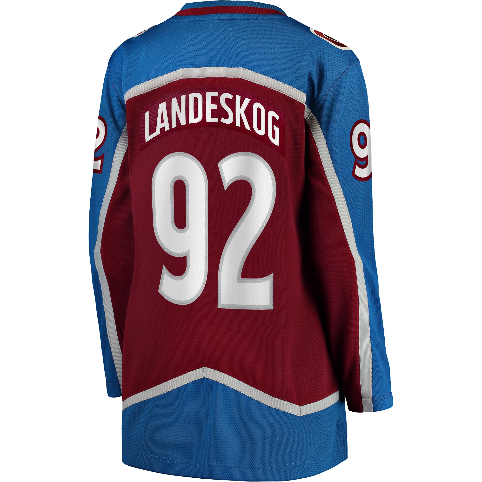Gabriel Landeskog Colorado Avalanche Women's Home 2022 Stanley Cup Final Breakaway Player Jersey - Burgundy