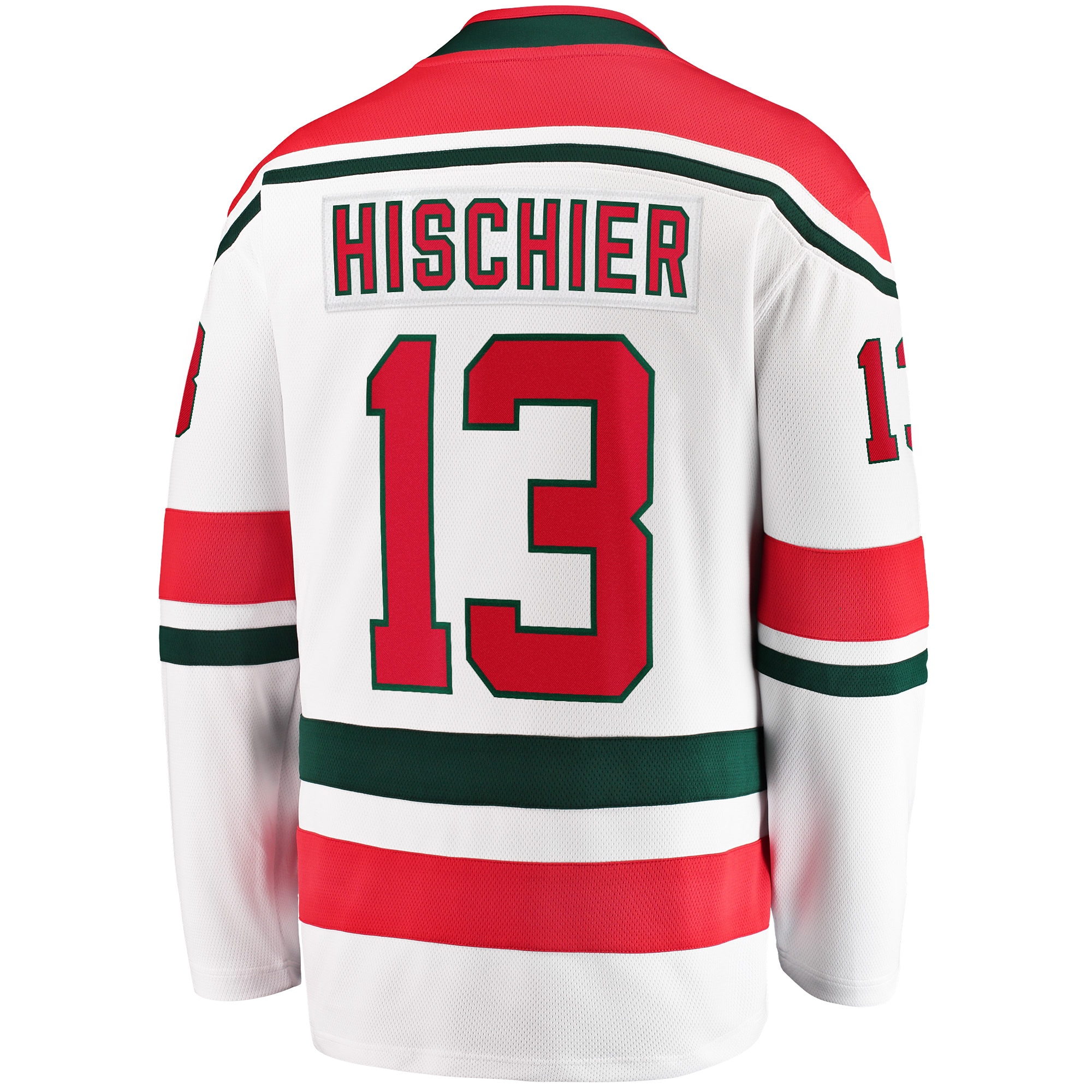 Nico Hischier New Jersey Devils 2022/23 Heritage Premier Breakaway Jersey - White