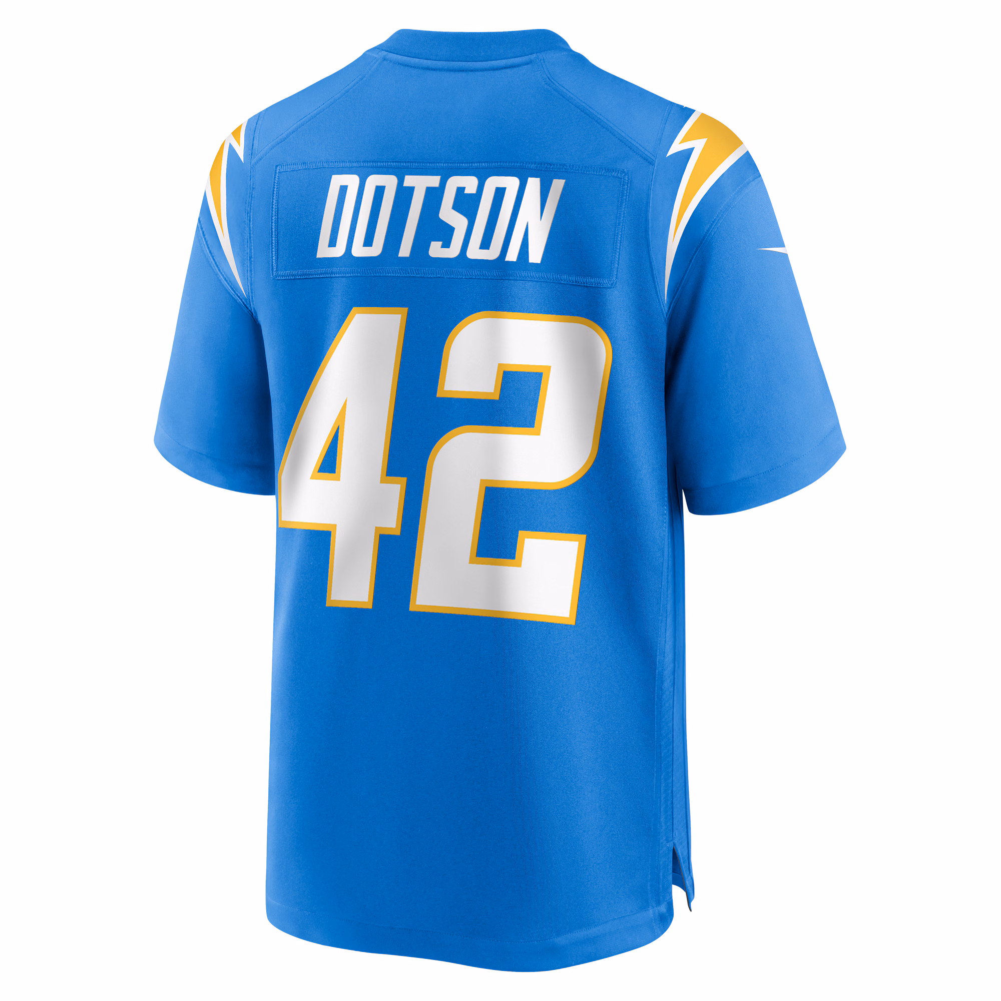 Elijah Dotson Los Angeles Chargers Team Game Jersey -  Powder Blue