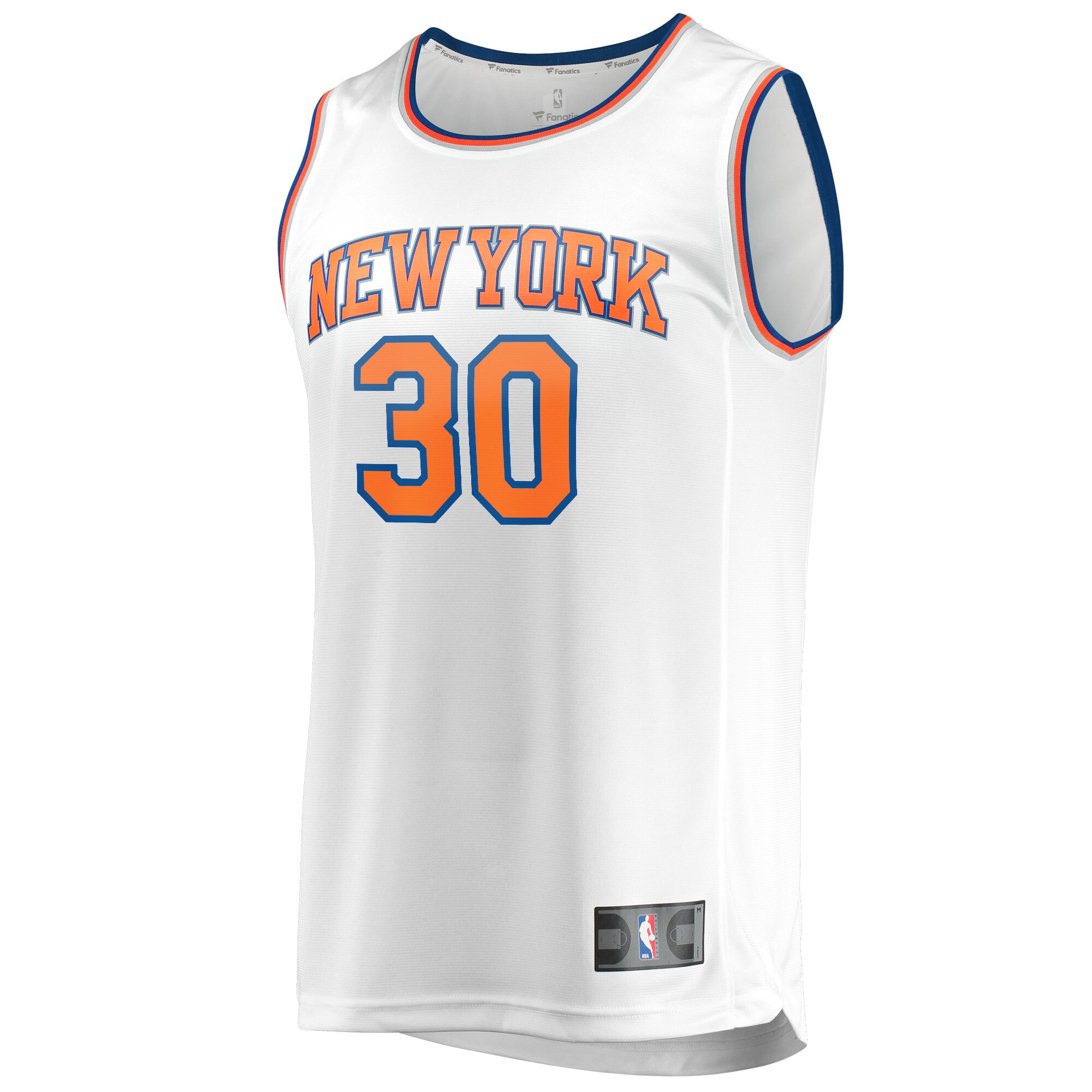 Julius Randle New York Knicks  2020/21 Fast Break Replica Player Jersey - Association Edition - White