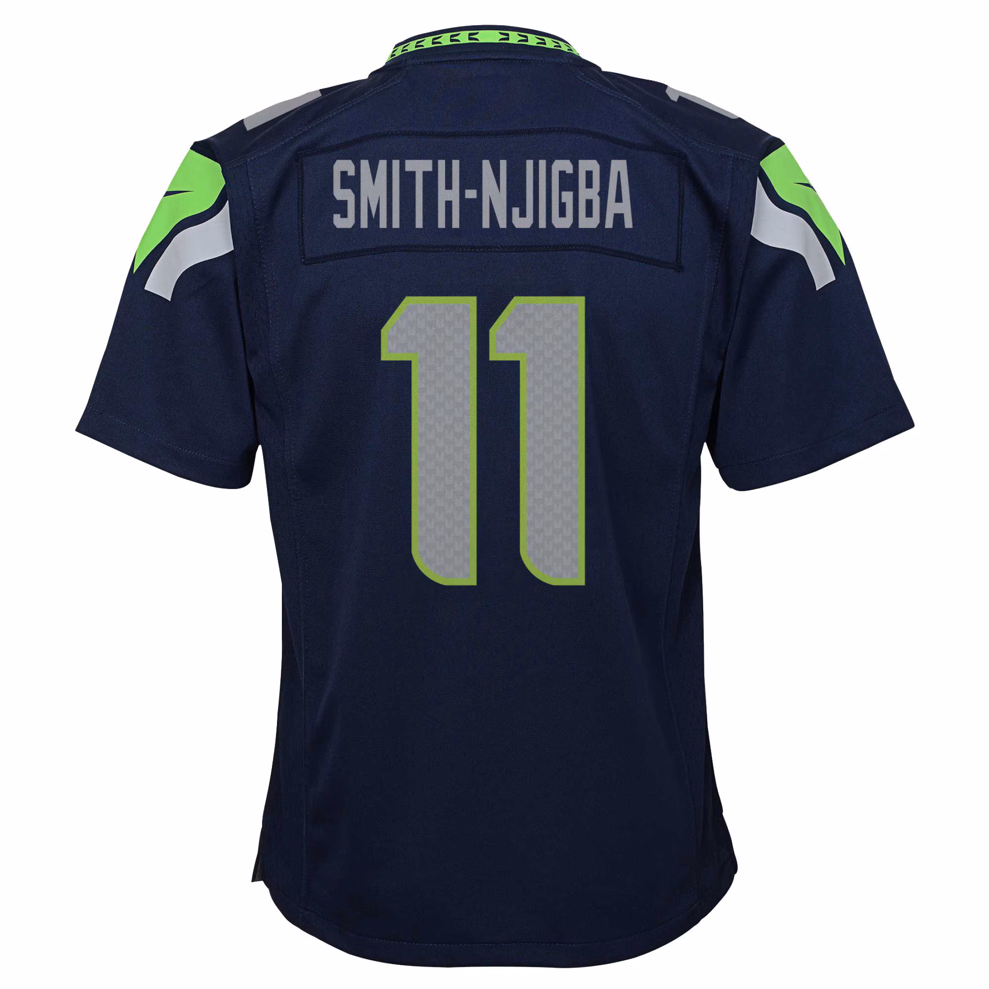 Jaxon Smith-Njigba Seattle Seahawks Youth Alternate Player Game Jersey - Neon Green