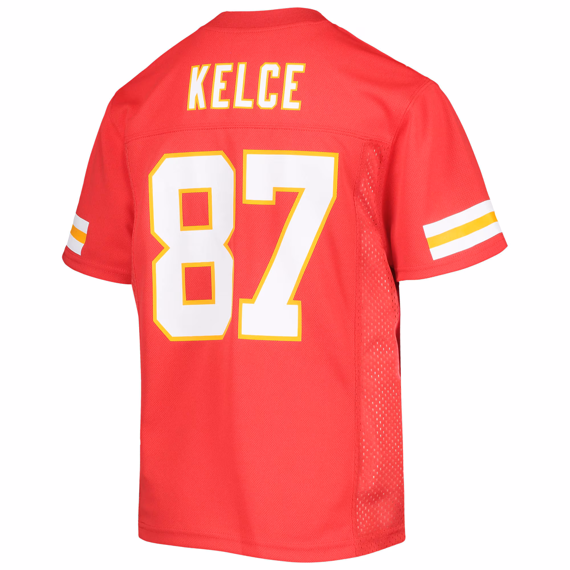 Travis Kelce Kansas City Chiefs Youth Replica Player Jersey - Red