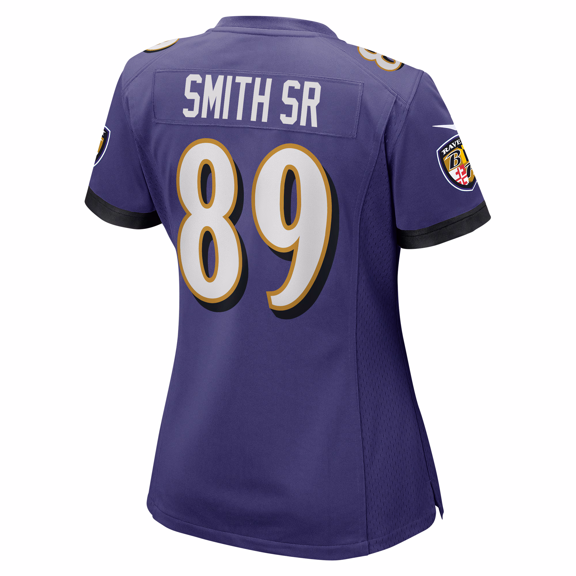 Steve Smith Sr. Baltimore Ravens Women's Retired Player Game Jersey - Purple