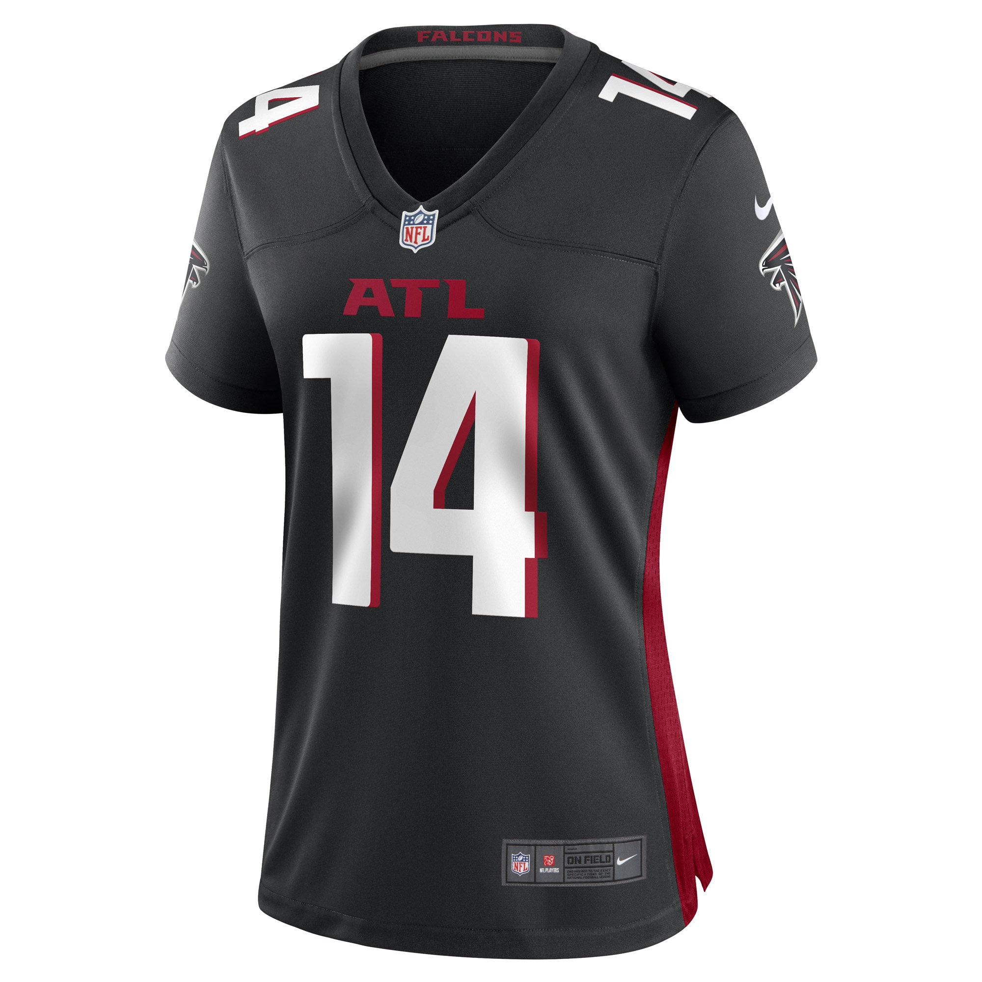 Damiere Byrd Atlanta Falcons  Women's Game Player Jersey - Black
