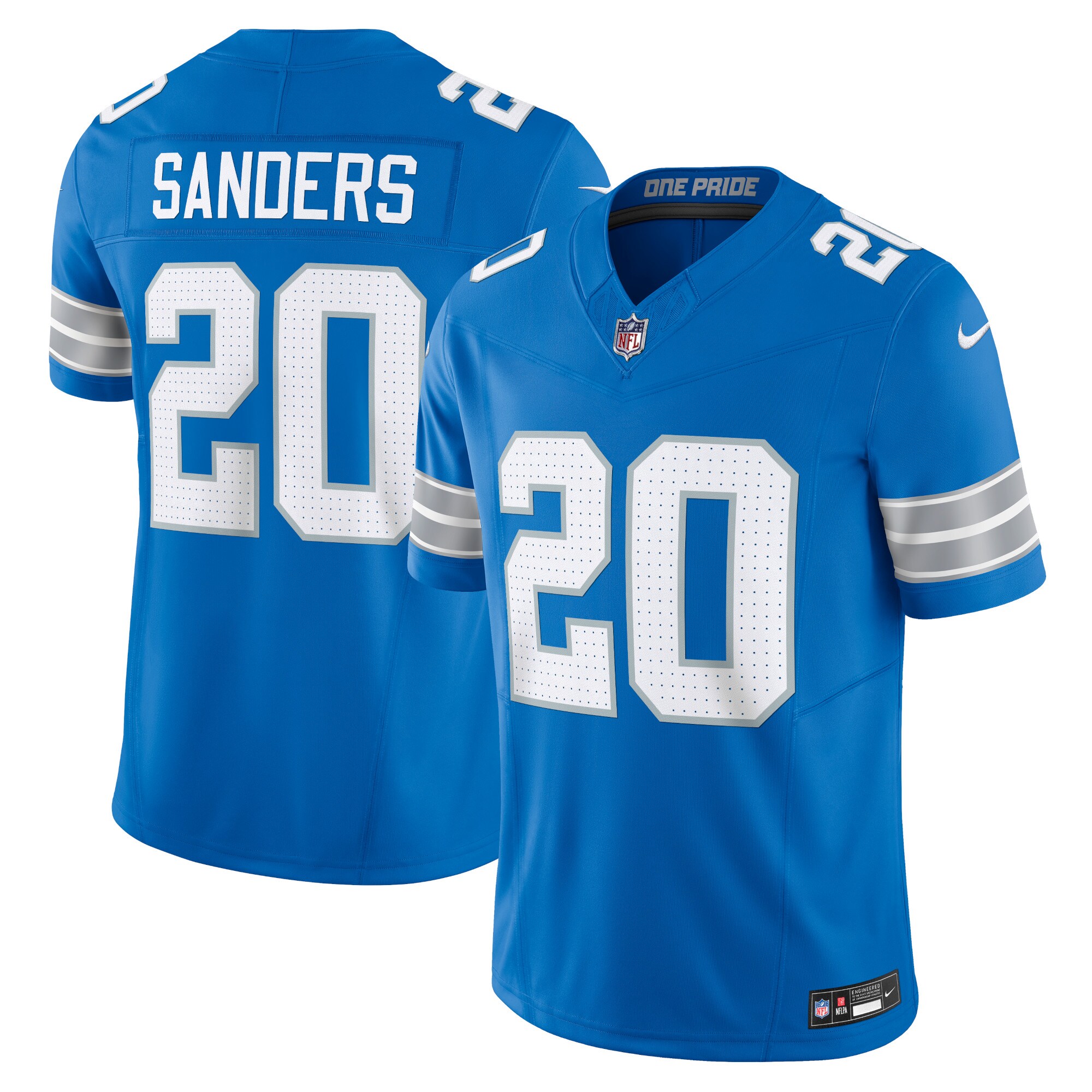 Barry Sanders Detroit Lions 2nd Alternate Vapor F.U.S.E. Limited Jersey - Black