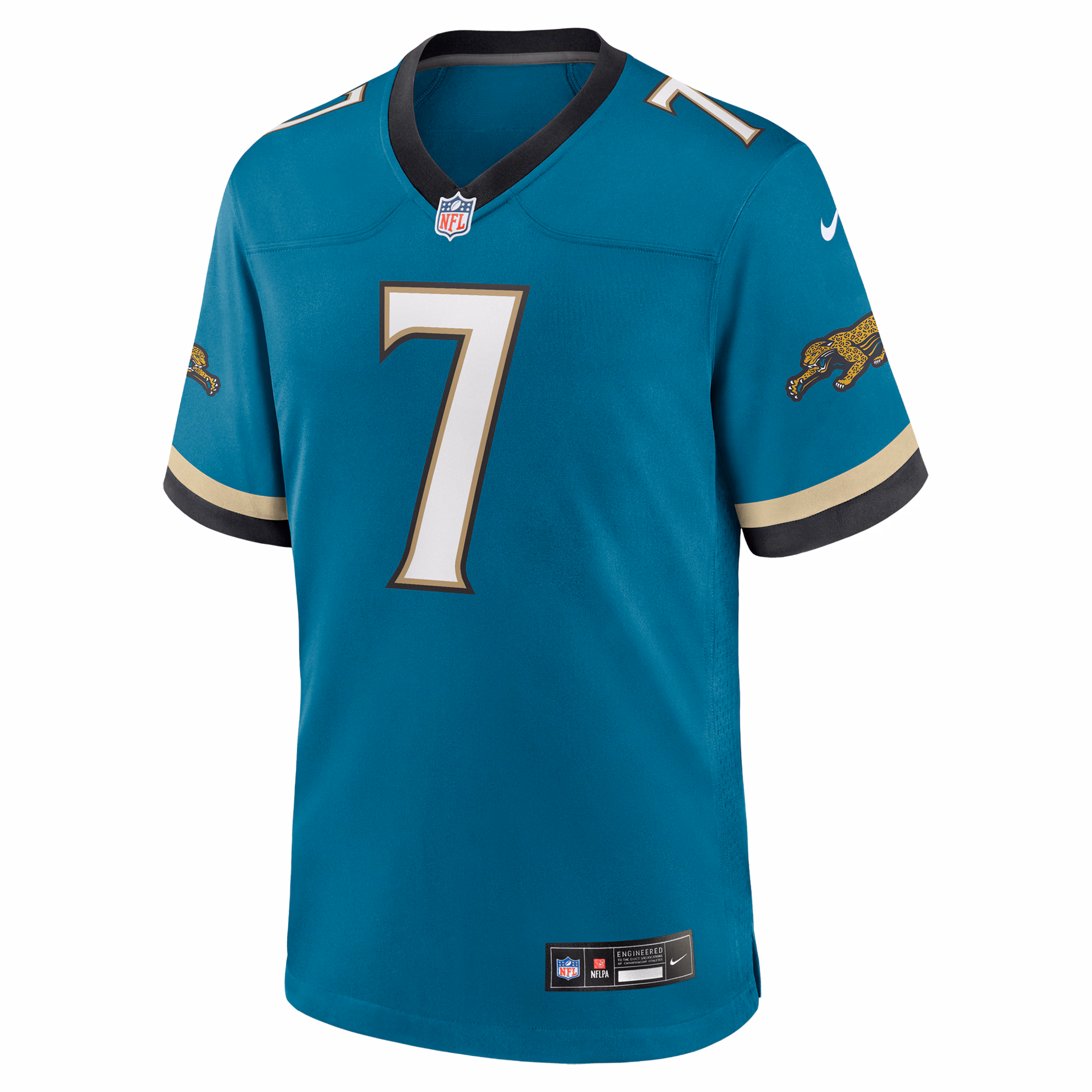 Brian Thomas Jr. Jacksonville Jaguars Prowler Throwback Player Game Jersey - Teal