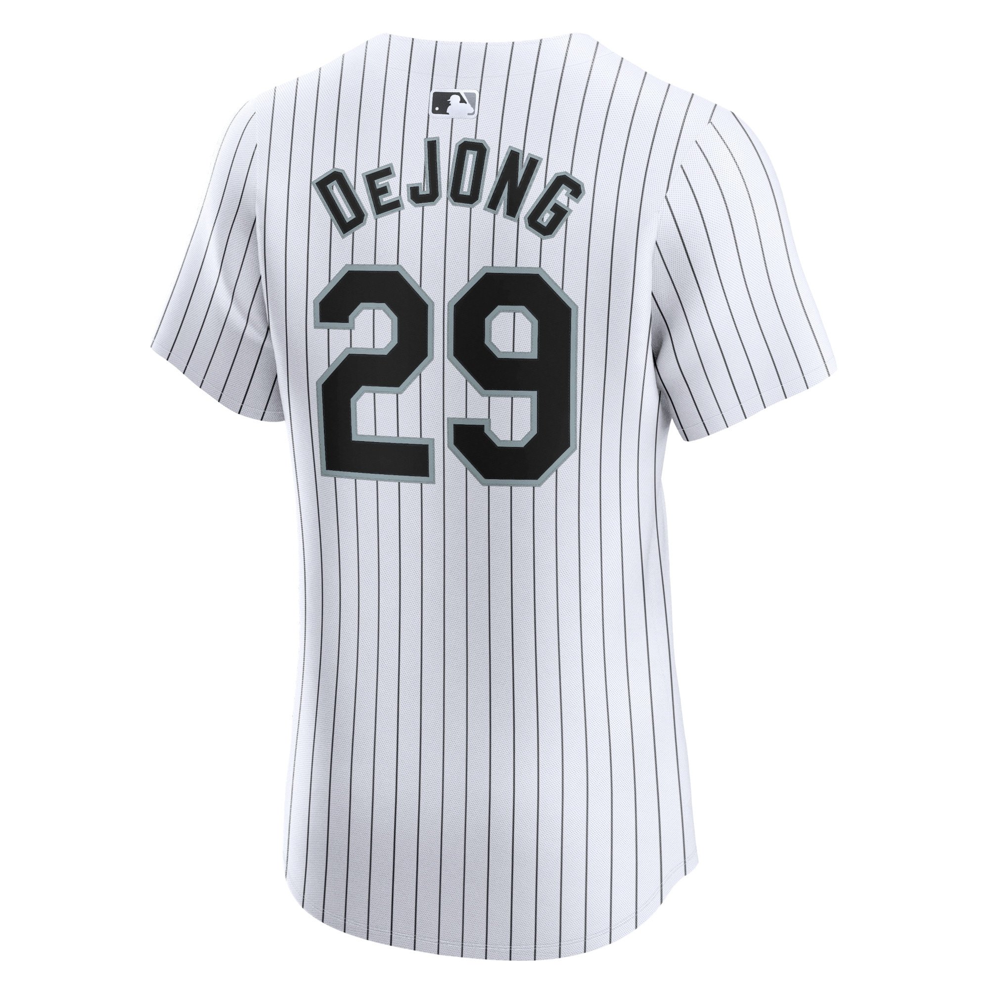 Men's Chicago White Sox Paul DeJong  White Home Elite Player Jersey