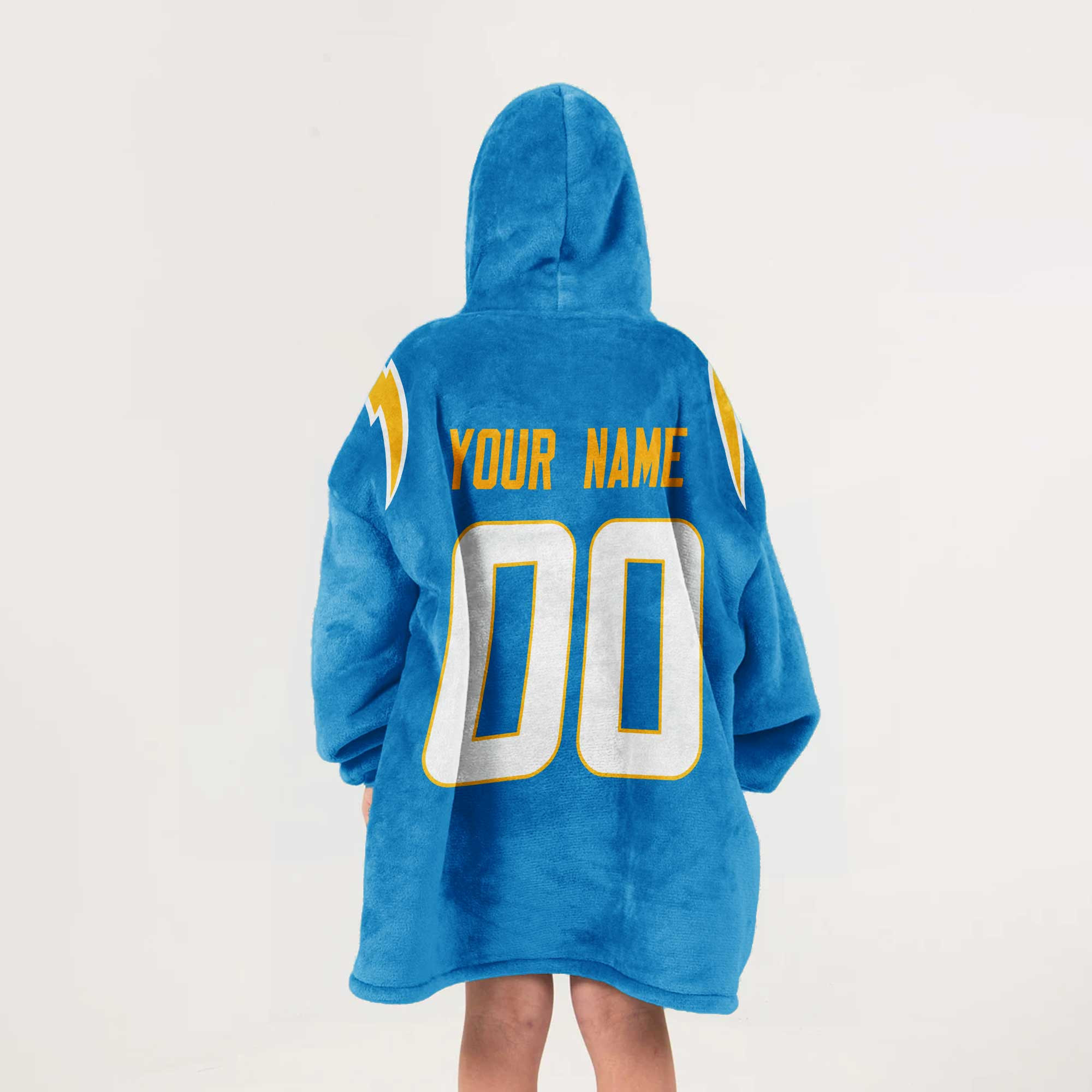 Adult Custom Blanket Hoodie Los Angeles Inspired Color