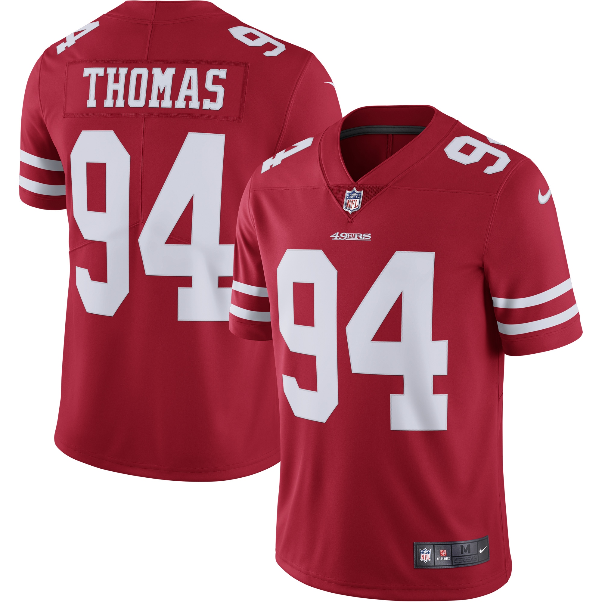 Solomon Thomas San Francisco 49ers  Vapor Untouchable Limited Jersey - Scarlet