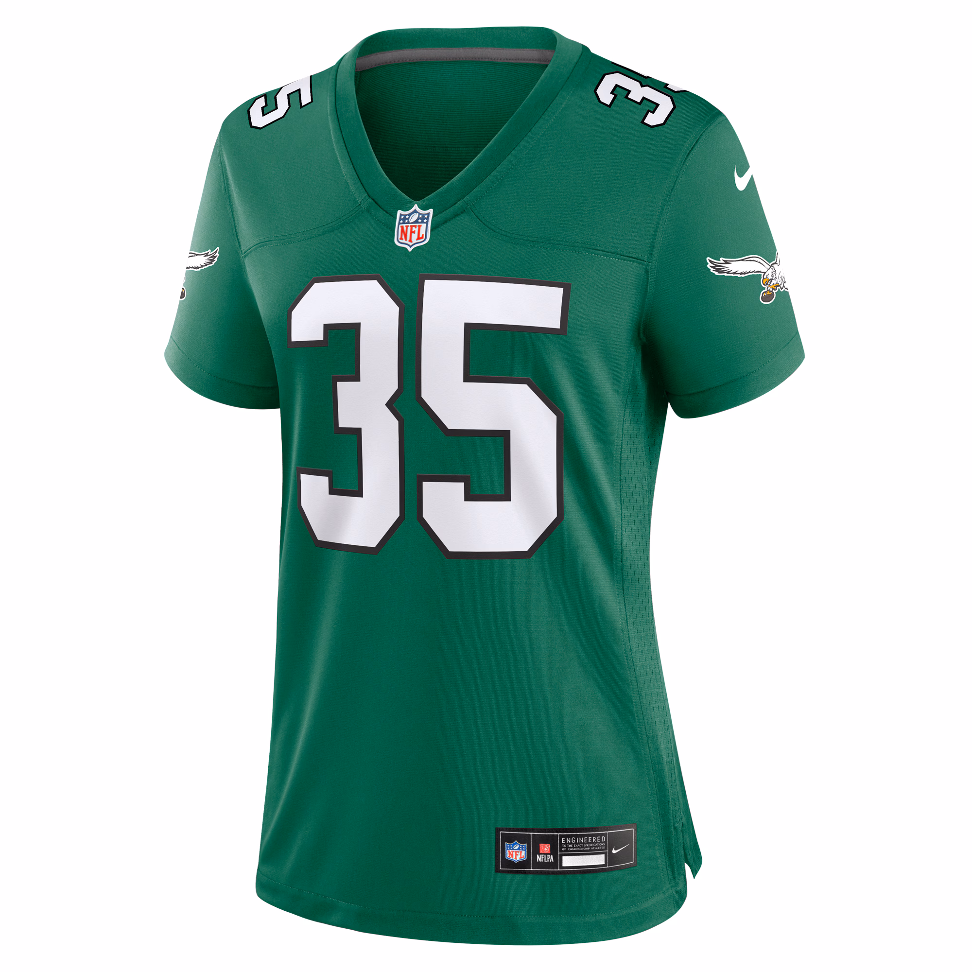 Boston Scott Philadelphia Eagles Women#s Alternate Game Jersey - Kelly Green