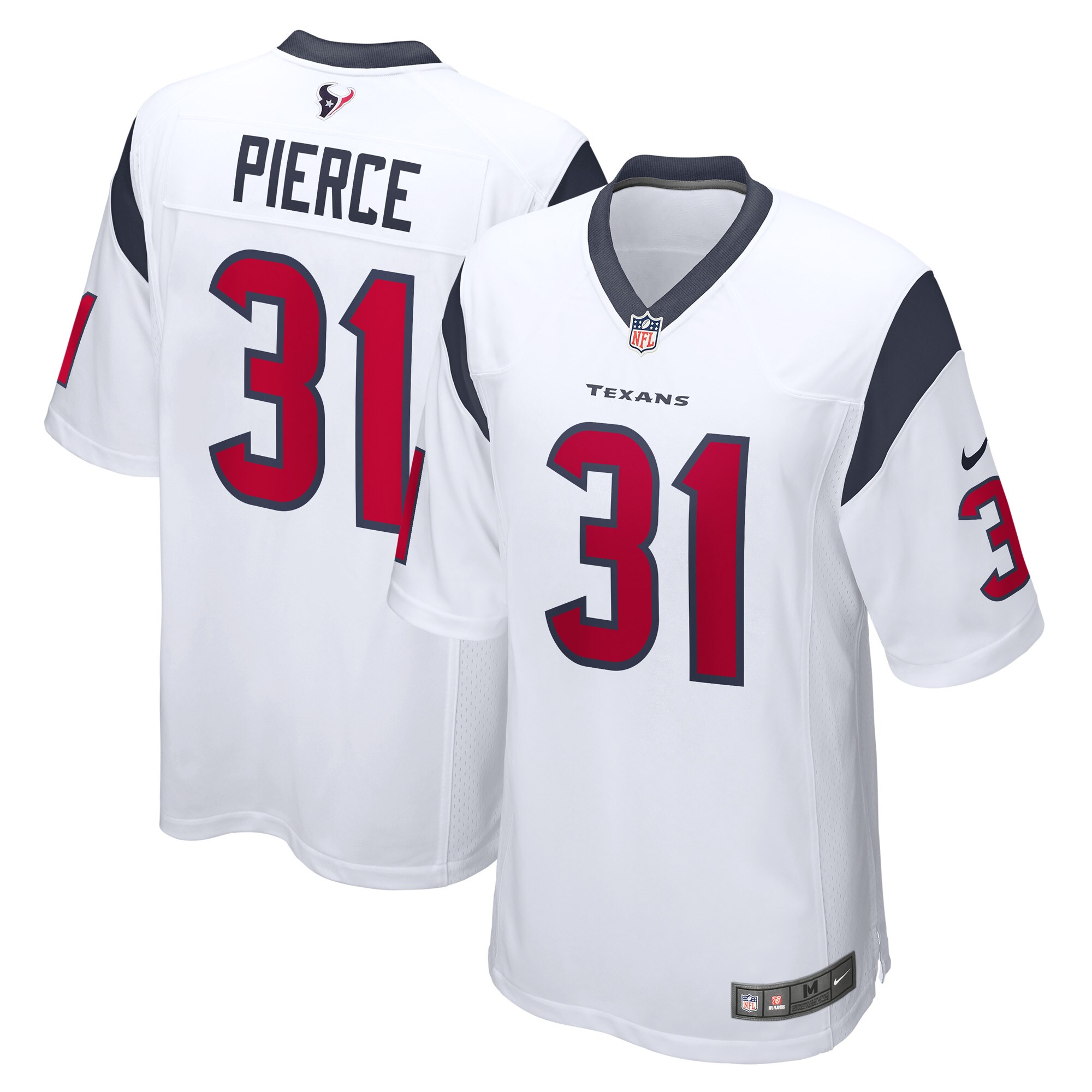 Dameon Pierce Houston Texans  Game Player Jersey - White