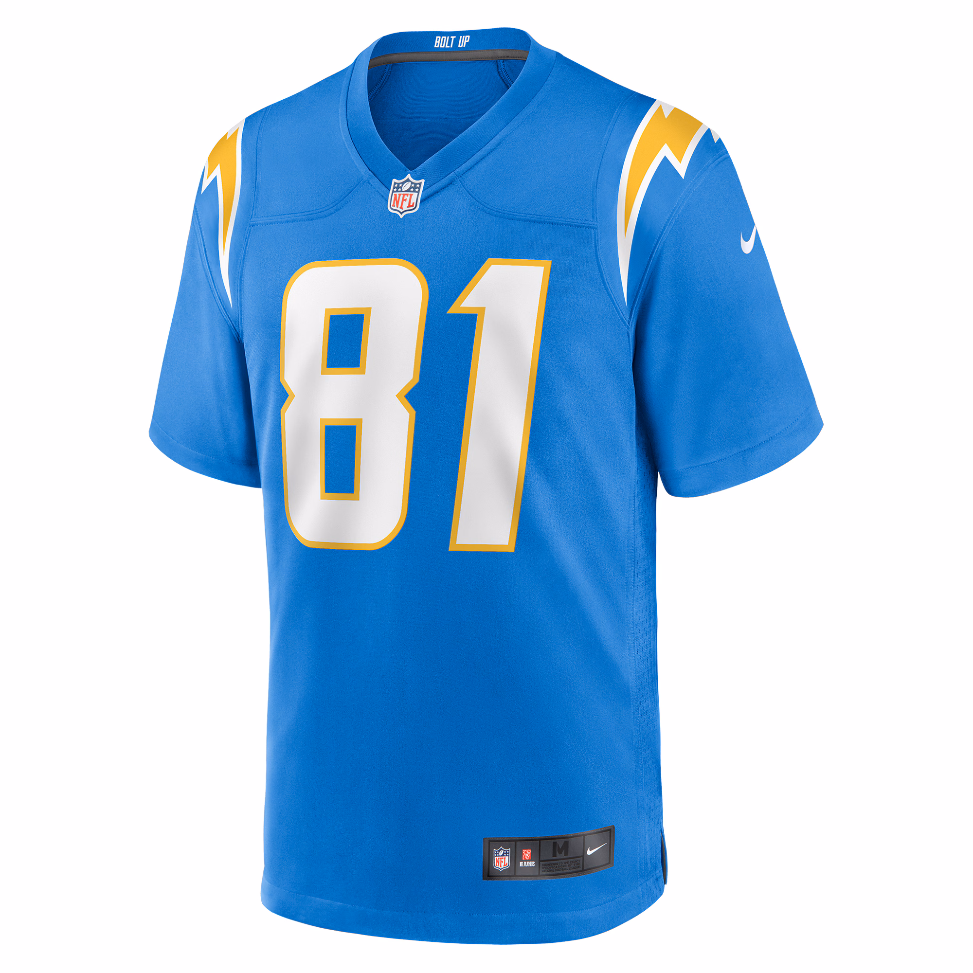 Will Dissly Los Angeles Chargers  Game Jersey -  Powder Blue