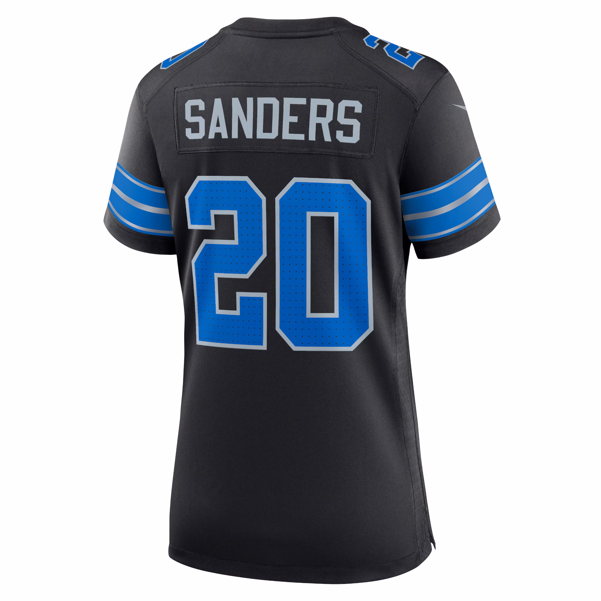 Barry Sanders Detroit Lions Women's 2nd Alternate Retired Player Game Jersey - Black