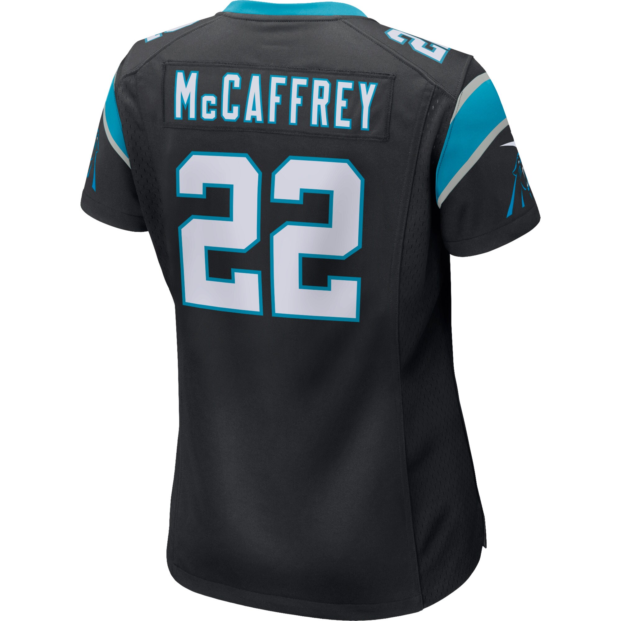 Christian McCaffrey Carolina Panthers  Women's Player Jersey - Black