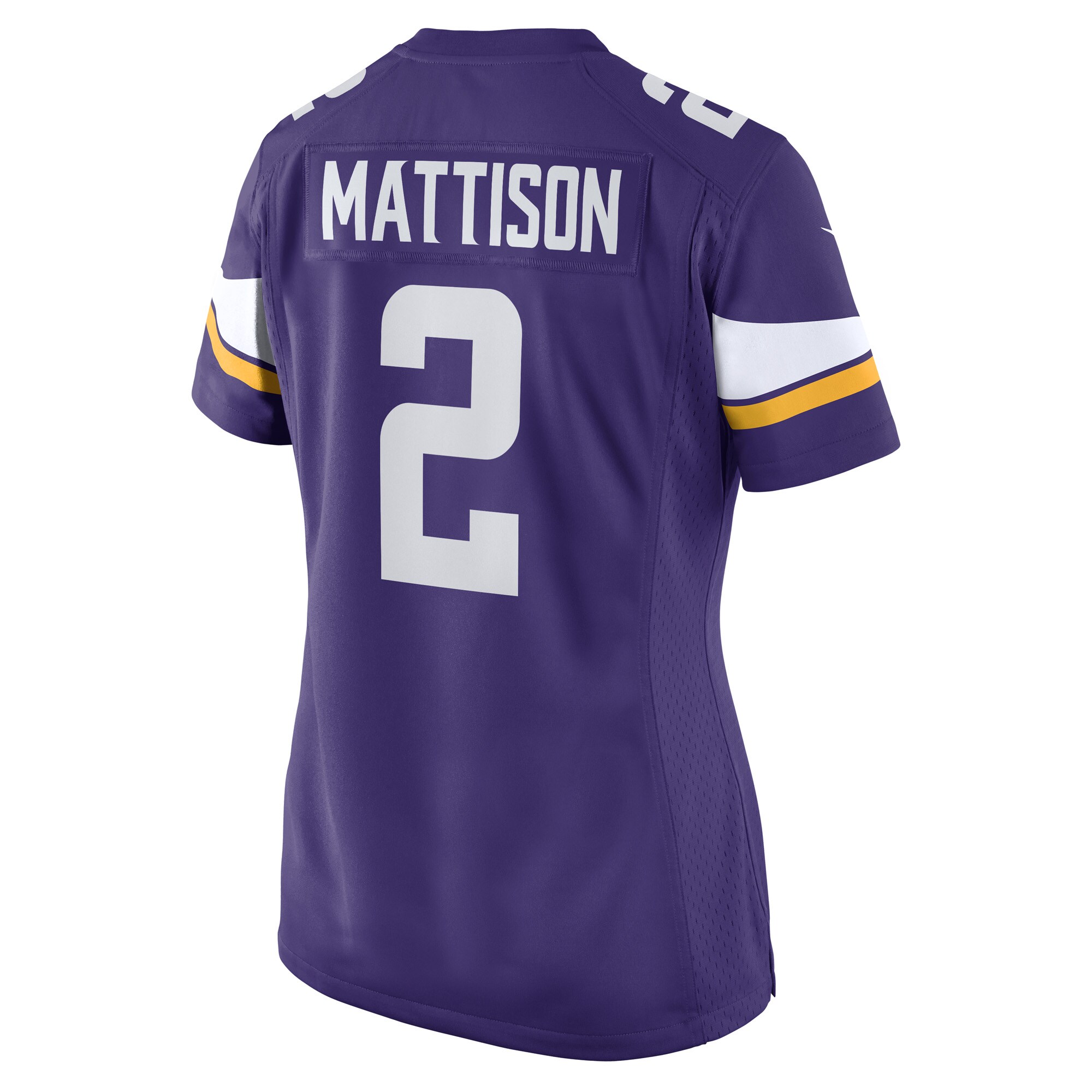 Alexander Mattison Minnesota Vikings  Women's Game Player Jersey - Purple