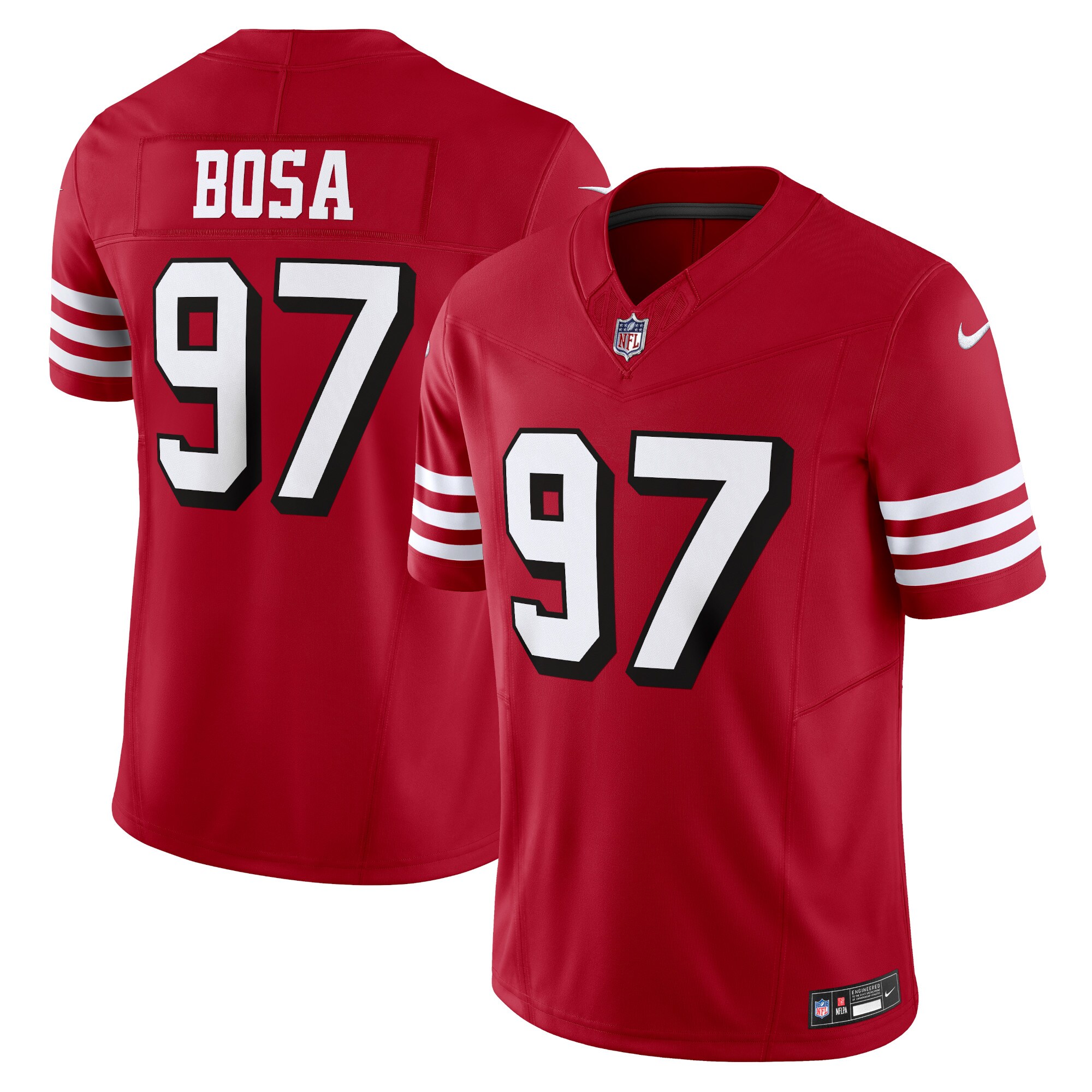 Nick Bosa San Francisco 49ers  Vapor F.U.S.E. Limited Jersey - Scarlet