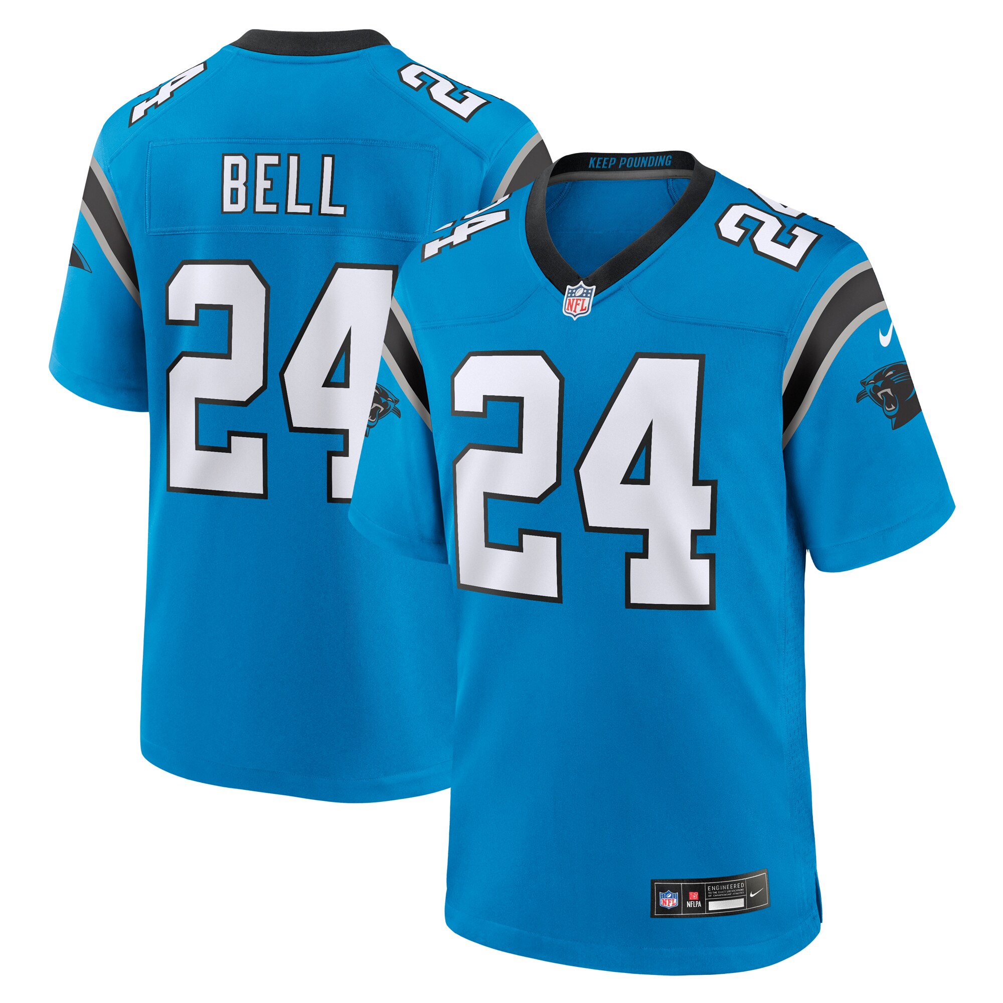 Vonn Bell Carolina Panthers  Alternate Game Jersey - Blue
