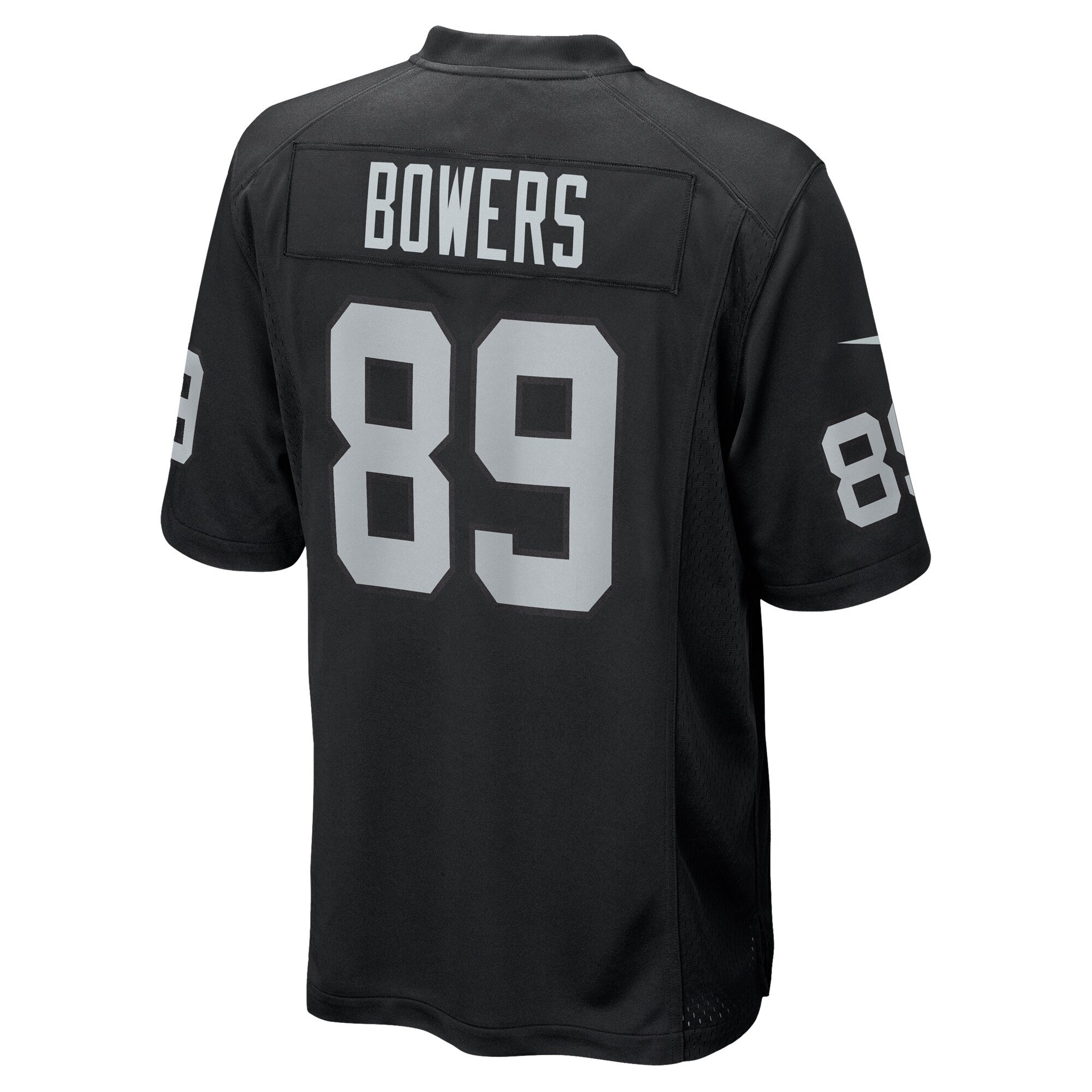 Brock Bowers Las Vegas Raiders 2024 NFL Draft First Round Pick Player Game Jersey - Black