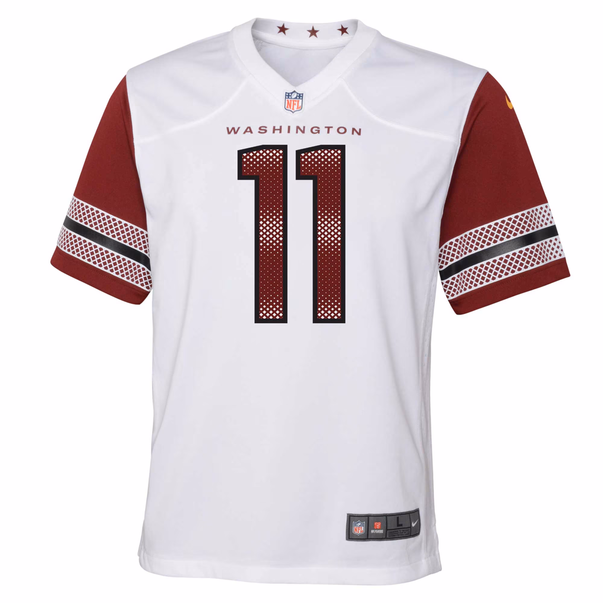 Carson Wentz Washington Commanders Youth Alternate Game Jersey - Black