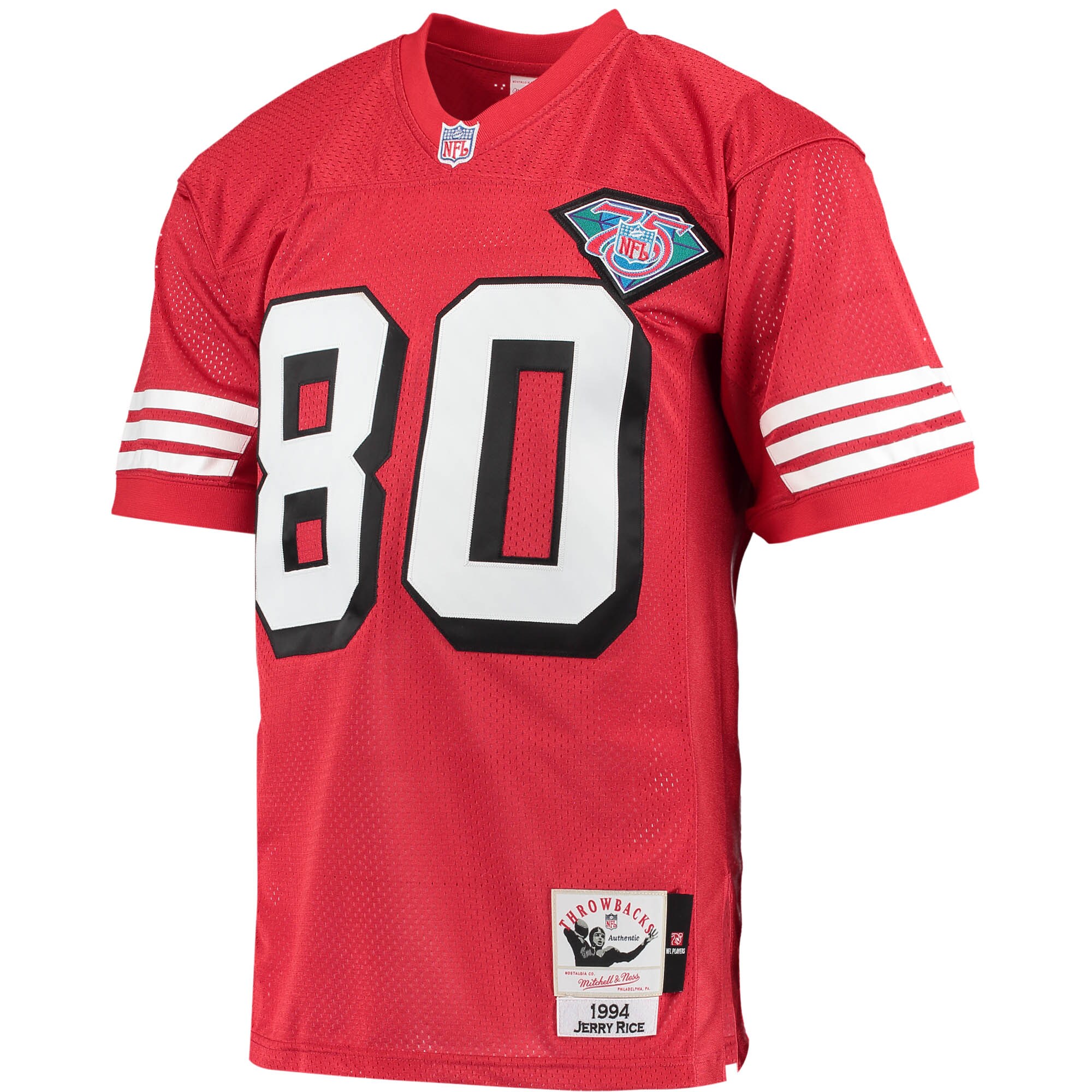 Jerry Rice San Francisco 49ers  1994 Authentic Retired Player Jersey - Scarlet